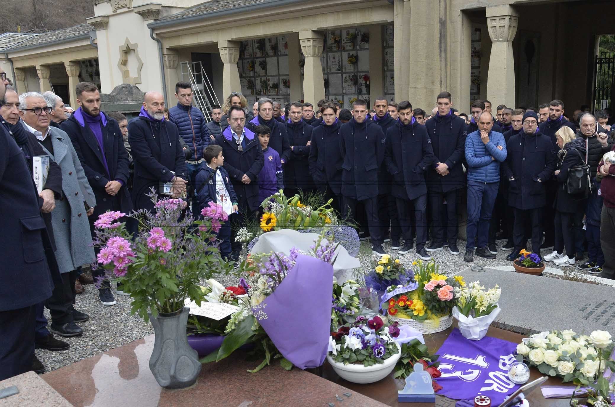 Messa in ricordo di Davide Astori. In arrivo a Firenze una delegazione del Cagliari