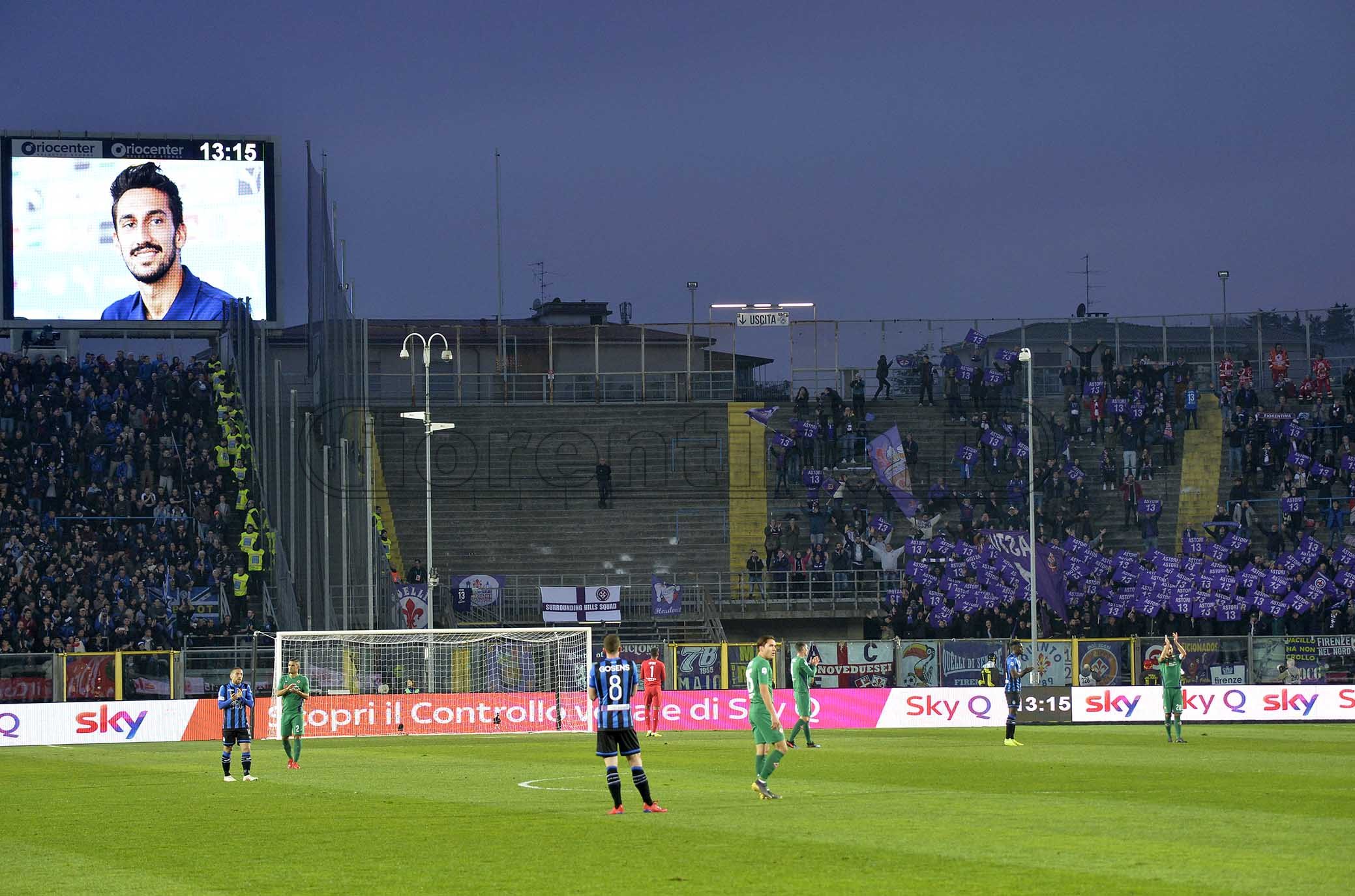 ATALANTA-FIORENINA 03-03-2019 IN RICORDO DI DAVIDE ASTORI. GALASSI SILVANO/SILPRESS