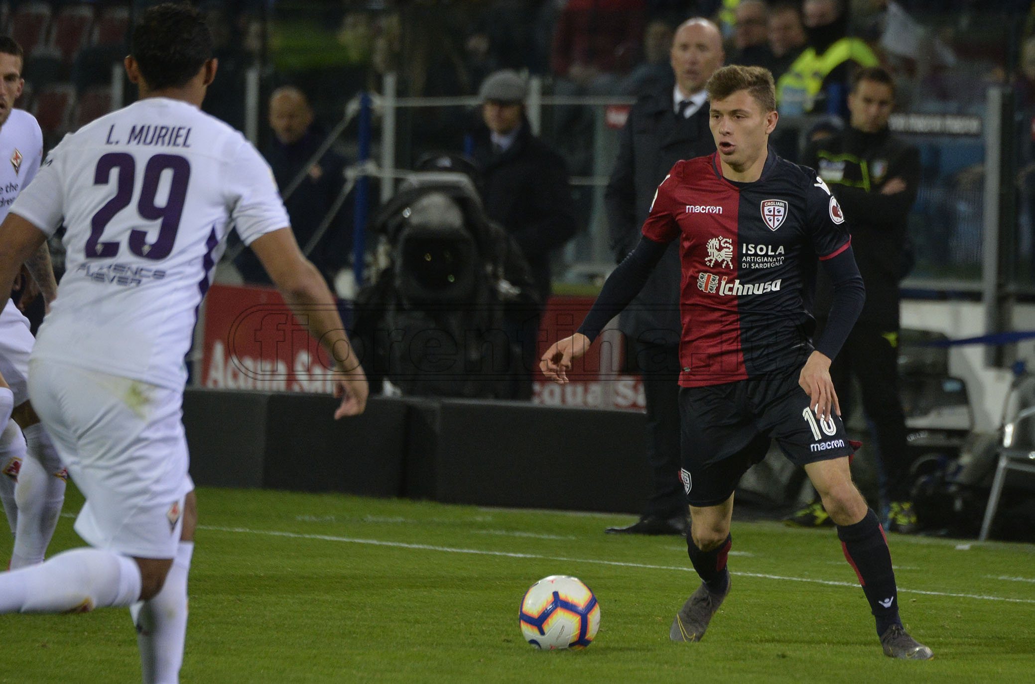 CAGLIARI-FIORENTINA 15-03-2019 BARELLA NICOLO GALASSI SILVANO/SILPRESS