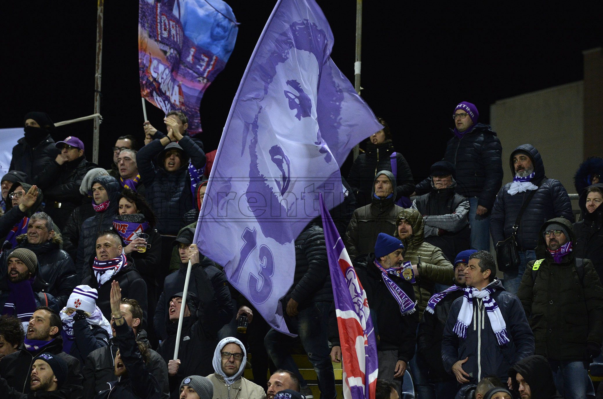 CAGLIARI-FIORENTINA 15-03-2019 TIFOSI DELLA FIORENTINA. GALASSI SILVANO/SILPRESS