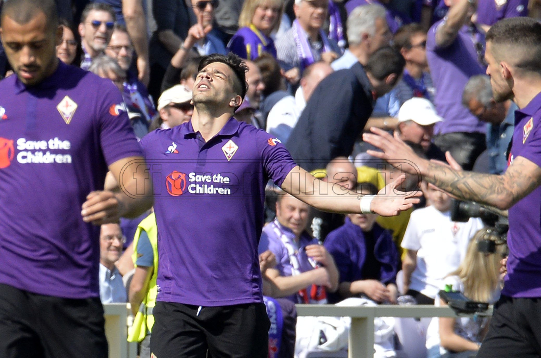 FIORENTINA-TORINO 31-03-2019 ESULTANZA DI GIOVANNI SIMEONE. GALASSI SILVANO/SILPRESS