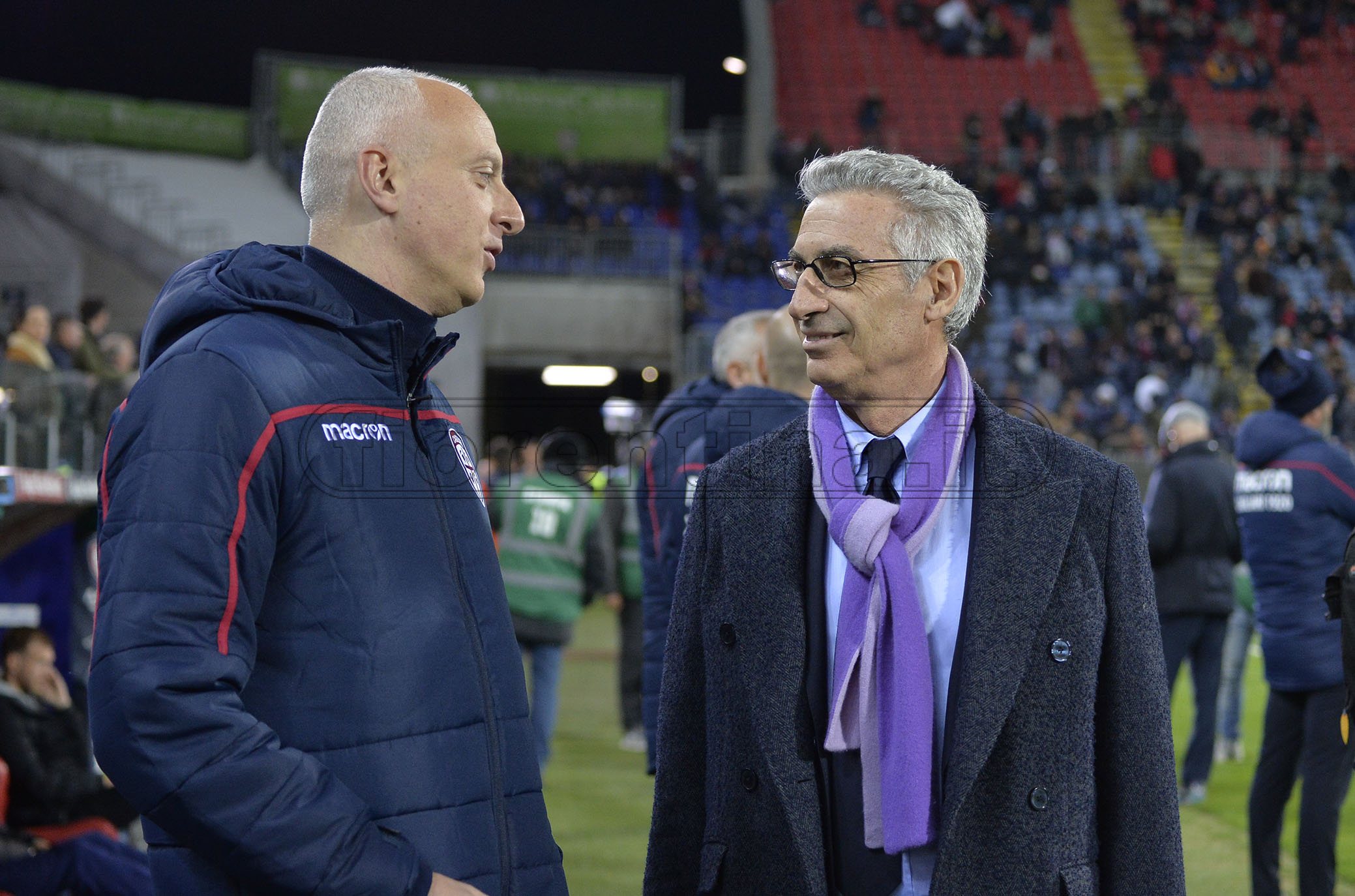 CAGLIARI-FIORENTINA 15-03-2019 GINO SALICA E PASSETTI. GALASSI SILVANO/SILPRESS