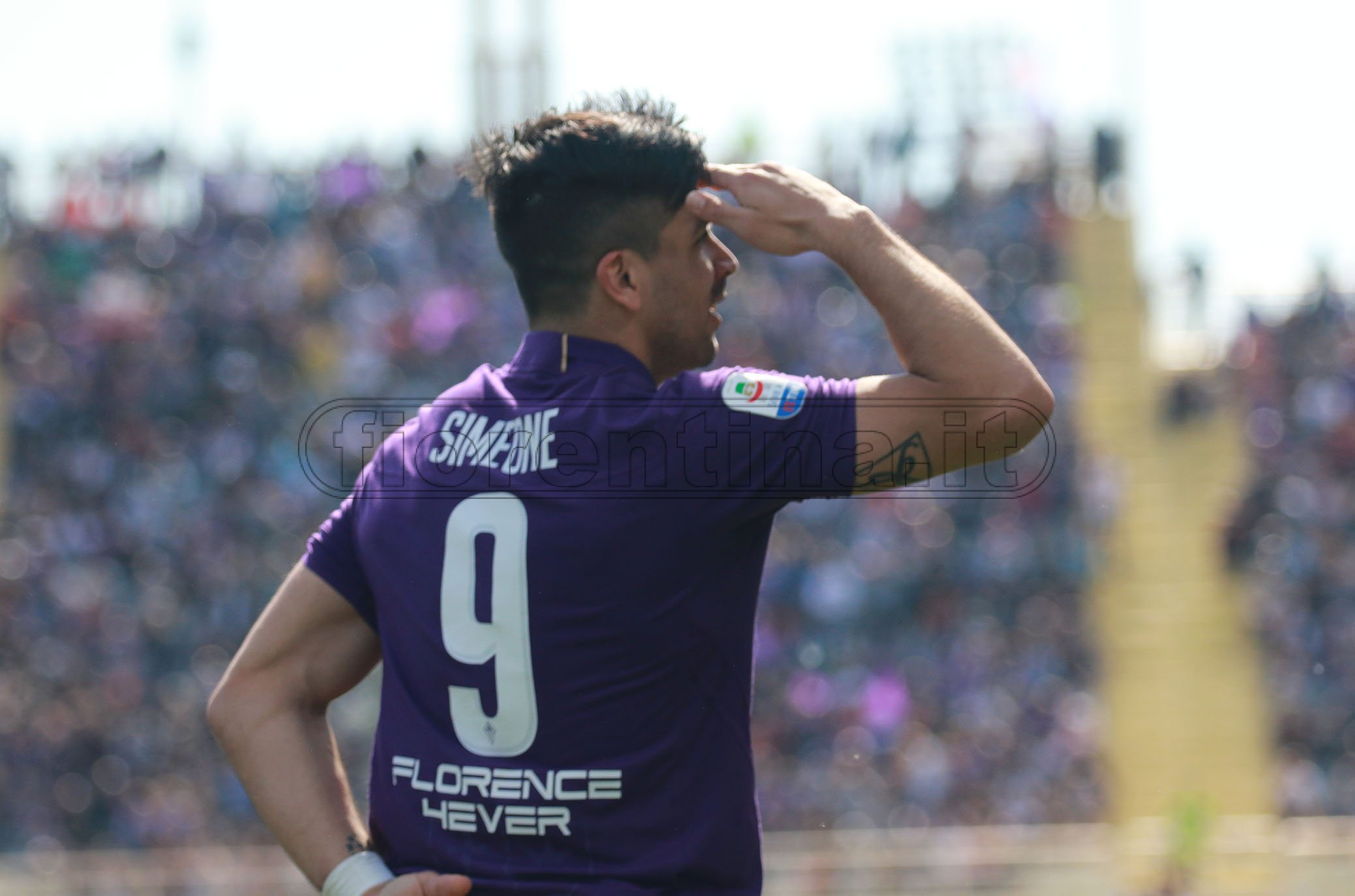 FIORENTINA-TORINO 31-03-2019 ESULTANZA DI GIOVANNI SIMEONE. GALASSI SILVANO/SILPRESS