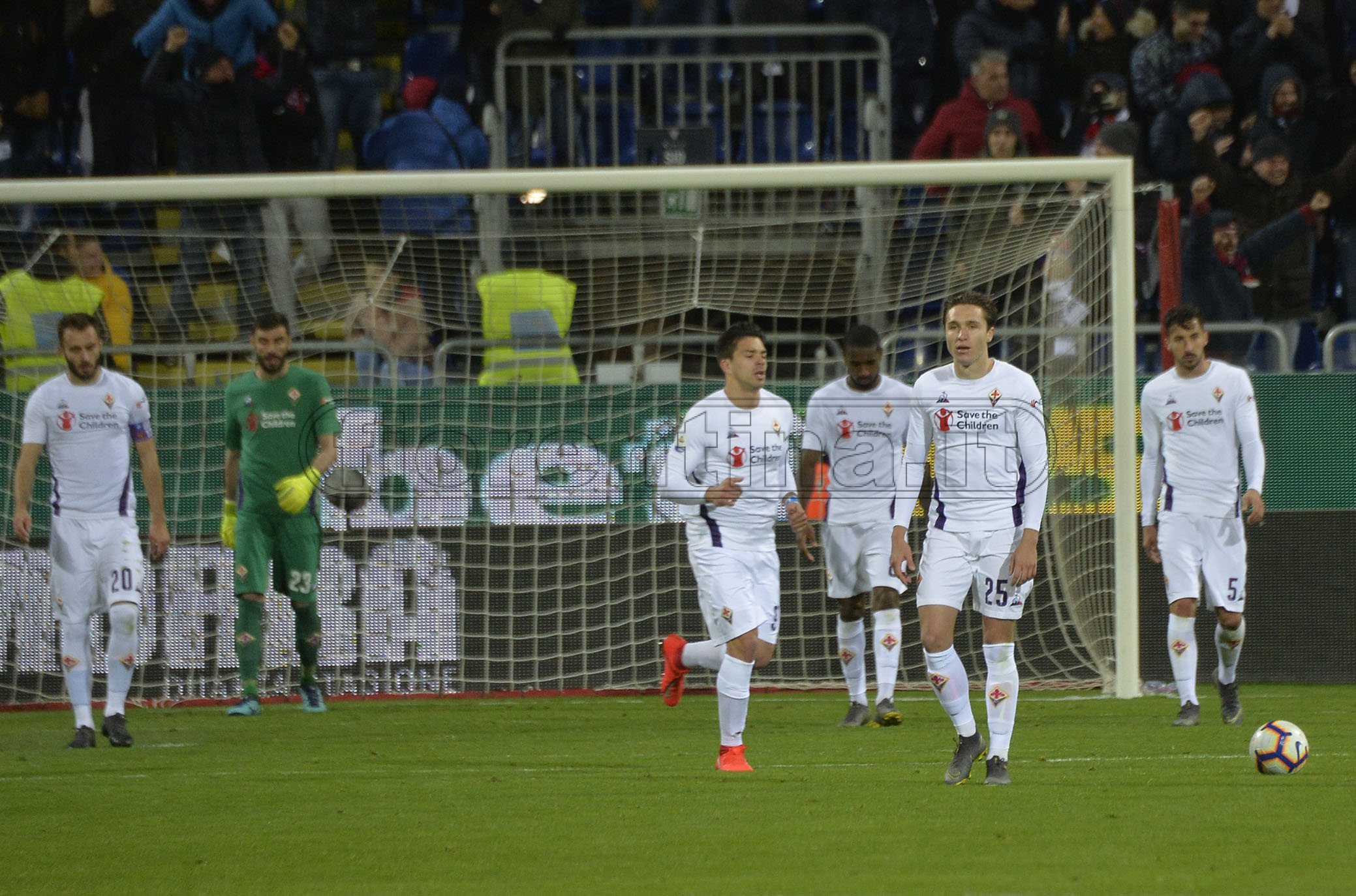 CAGLIARI-FIORENTINA 15-03-2019 DELUSIOINE FIORENTINA GALASSI SILVANO/SILPRESS