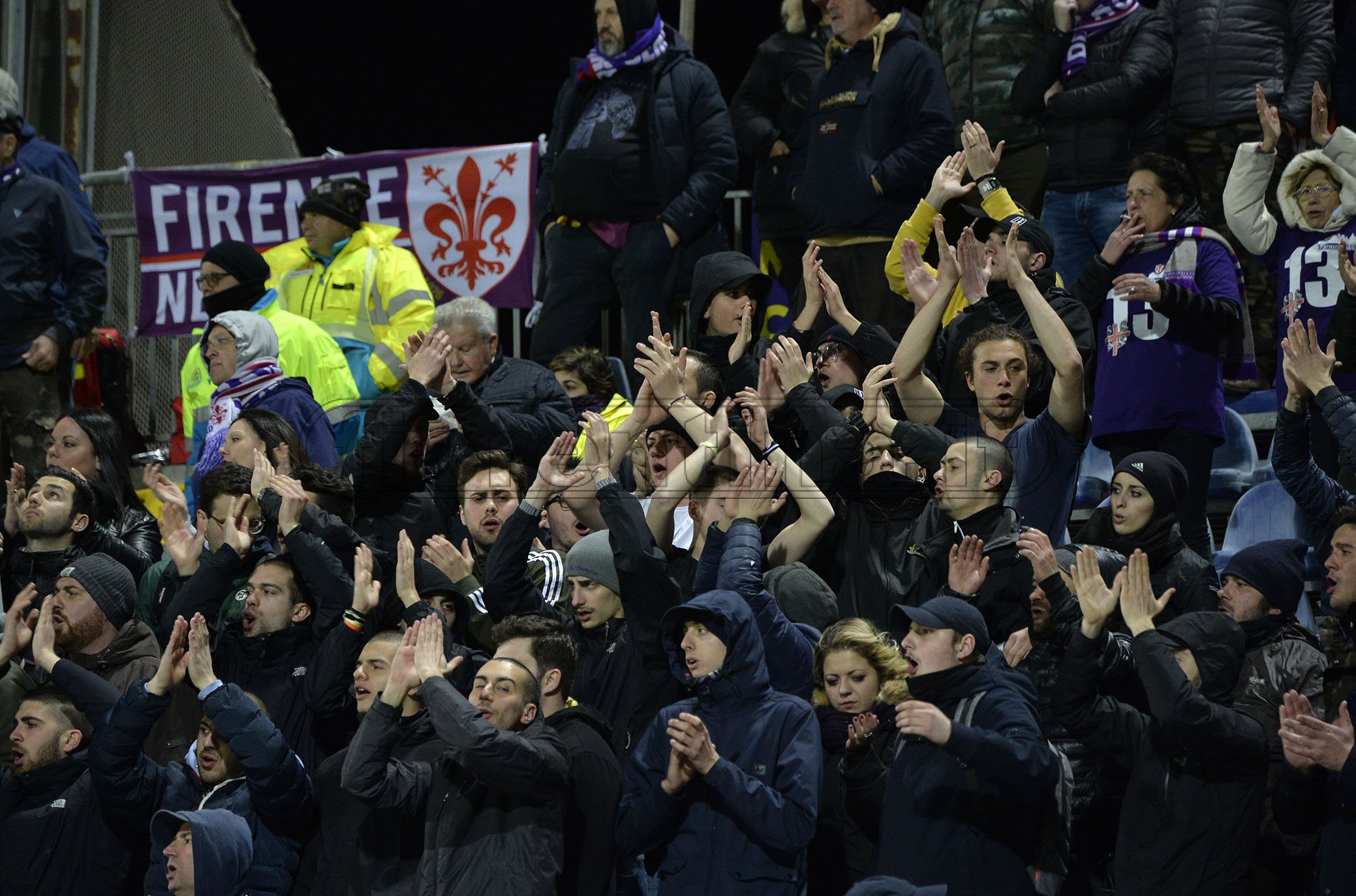 CAGLIARI-FIORENTINA 15-03-2019 TIFOSI DELLA FIORENTINA. GALASSI SILVANO/SILPRESS