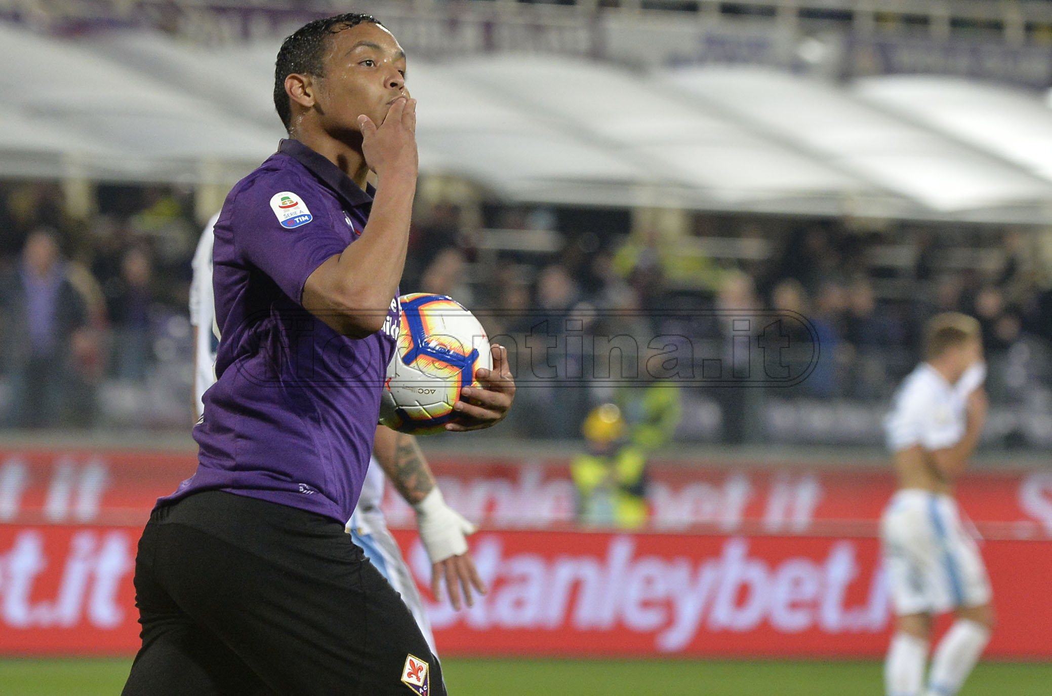FIORENTINA-LAZIO 10-03-2019 ESULTANZA DI LUIS MURIEL. GALASSI SILVANO/SILPRESS