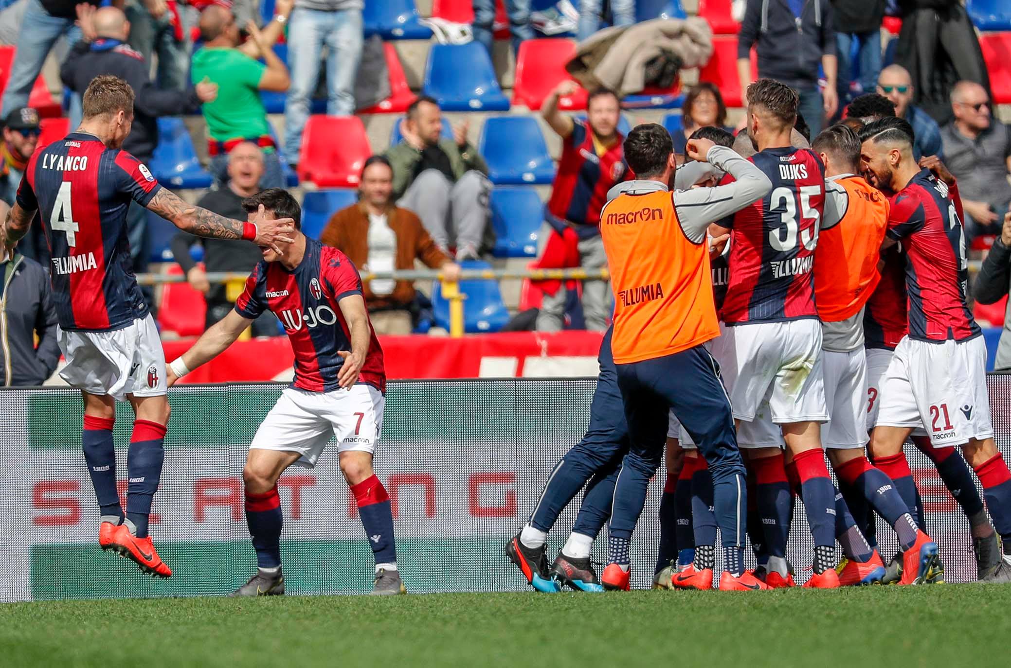 Serie A, il Bologna invece in casa sul Cagliari. Empoli nel mirino