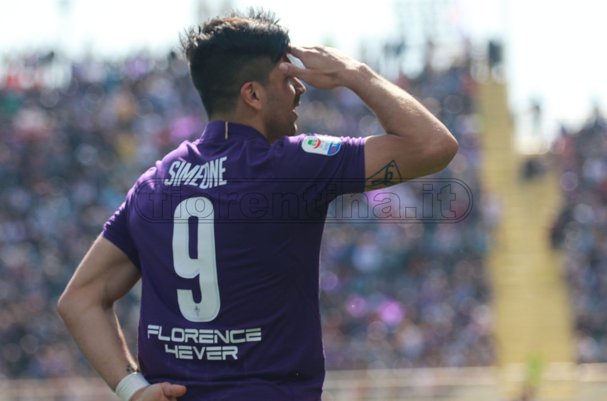 FIORENTINA-TORINO 31-03-2019 ESULTANZA DI GIOVANNI SIMEONE. GALASSI SILVANO/SILPRESS