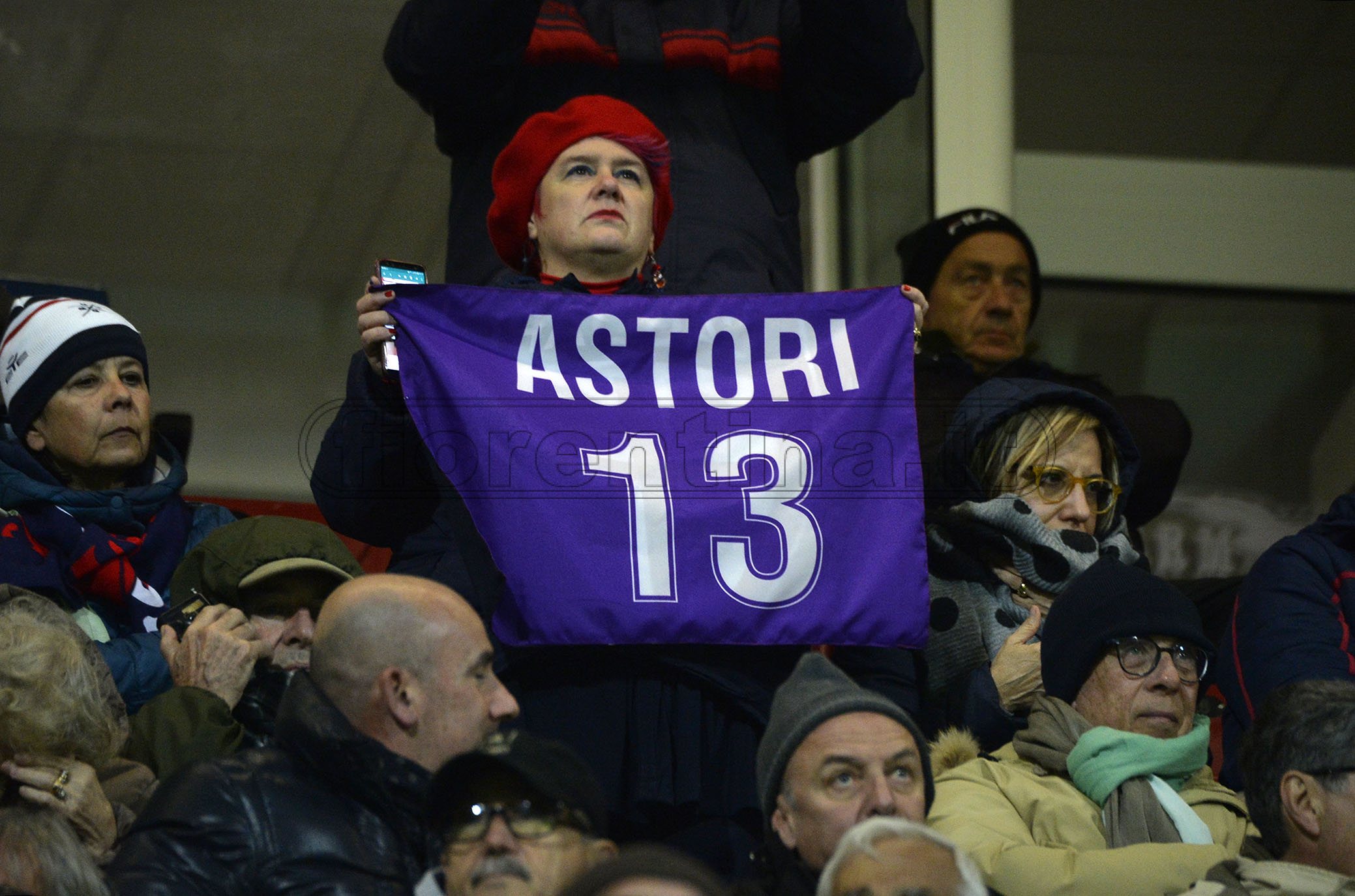 CAGLIARI-FIORENTINA 15-03-2019 IN RICORDO DI DAVIDE ASTORI. GALASSI SILVANO/SILPRESS