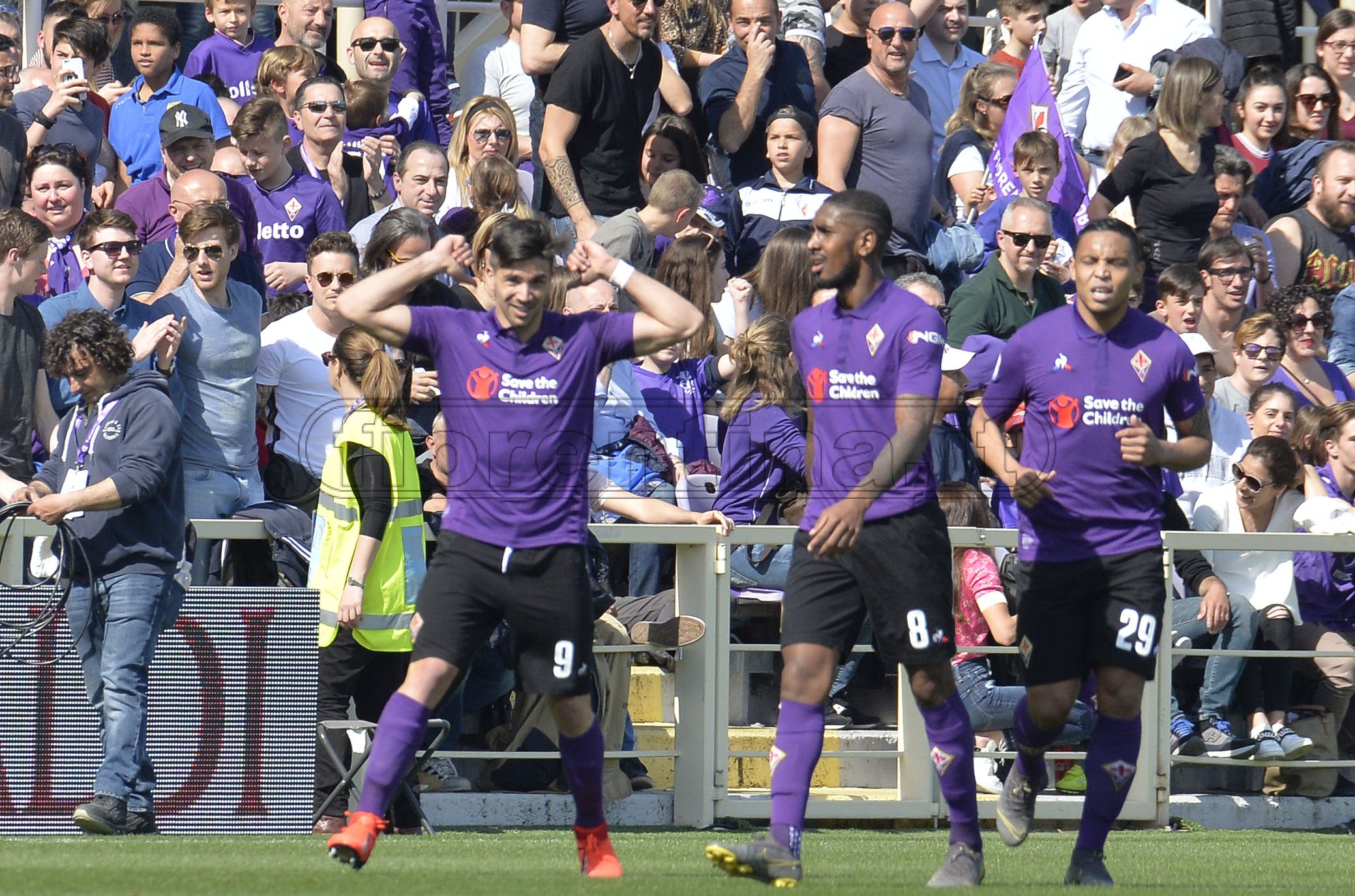 FIORENTINA-TORINO 31-03-2019 ESULTANZA DI GIOVANNI SIMEONE. GALASSI SILVANO/SILPRESS