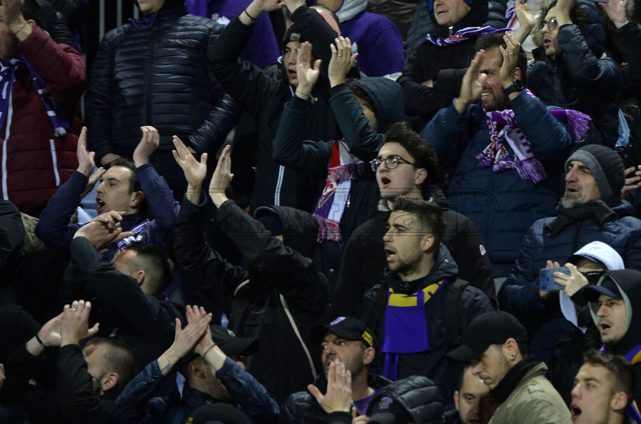 CAGLIARI-FIORENTINA 15-03-2019 TIFOSI DELLA FIORENTINA. GALASSI SILVANO/SILPRESS