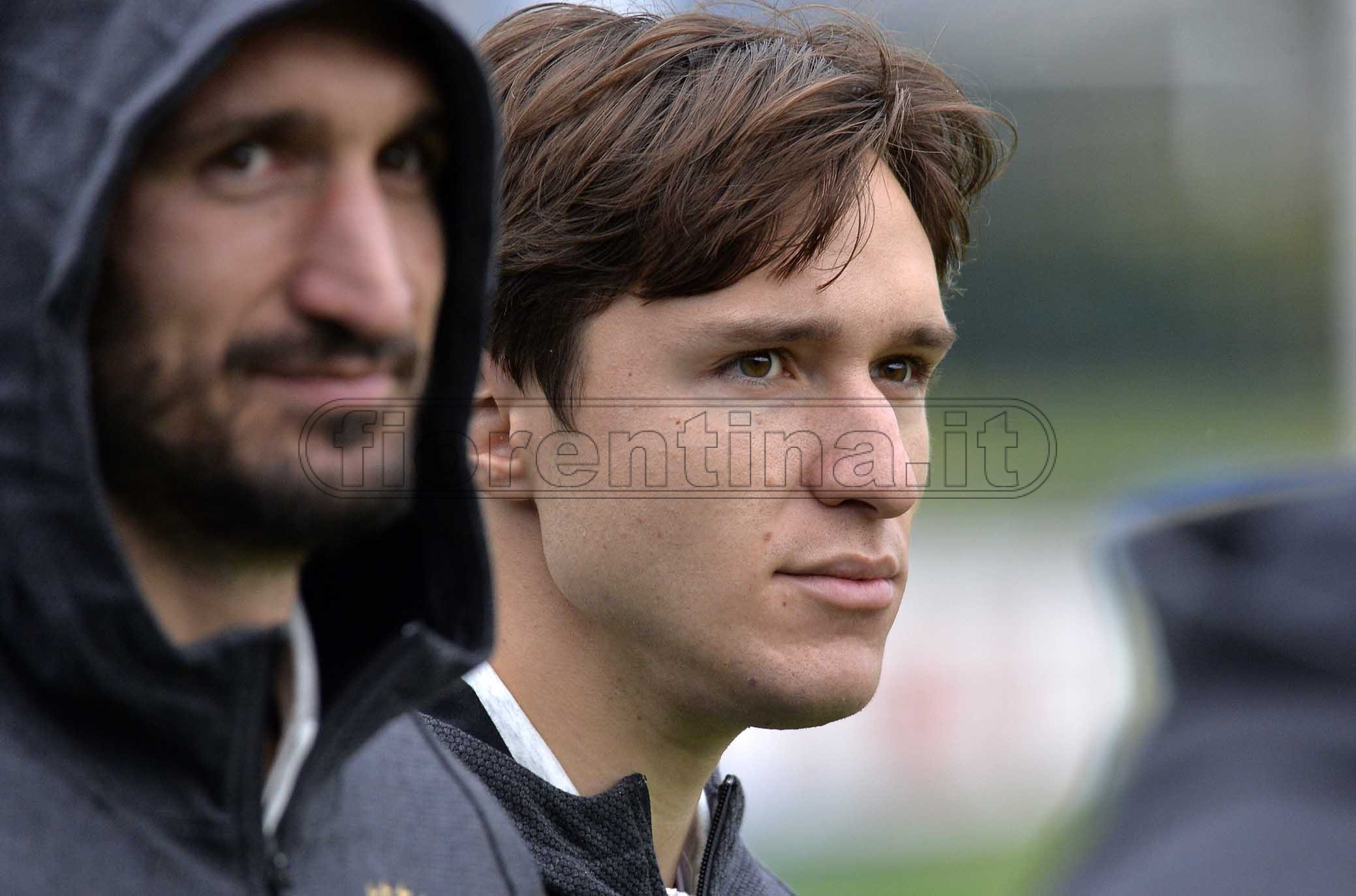 Da Coverciano: allenamento pomeridiano per gli Azzurri. Differenziato per Chiesa