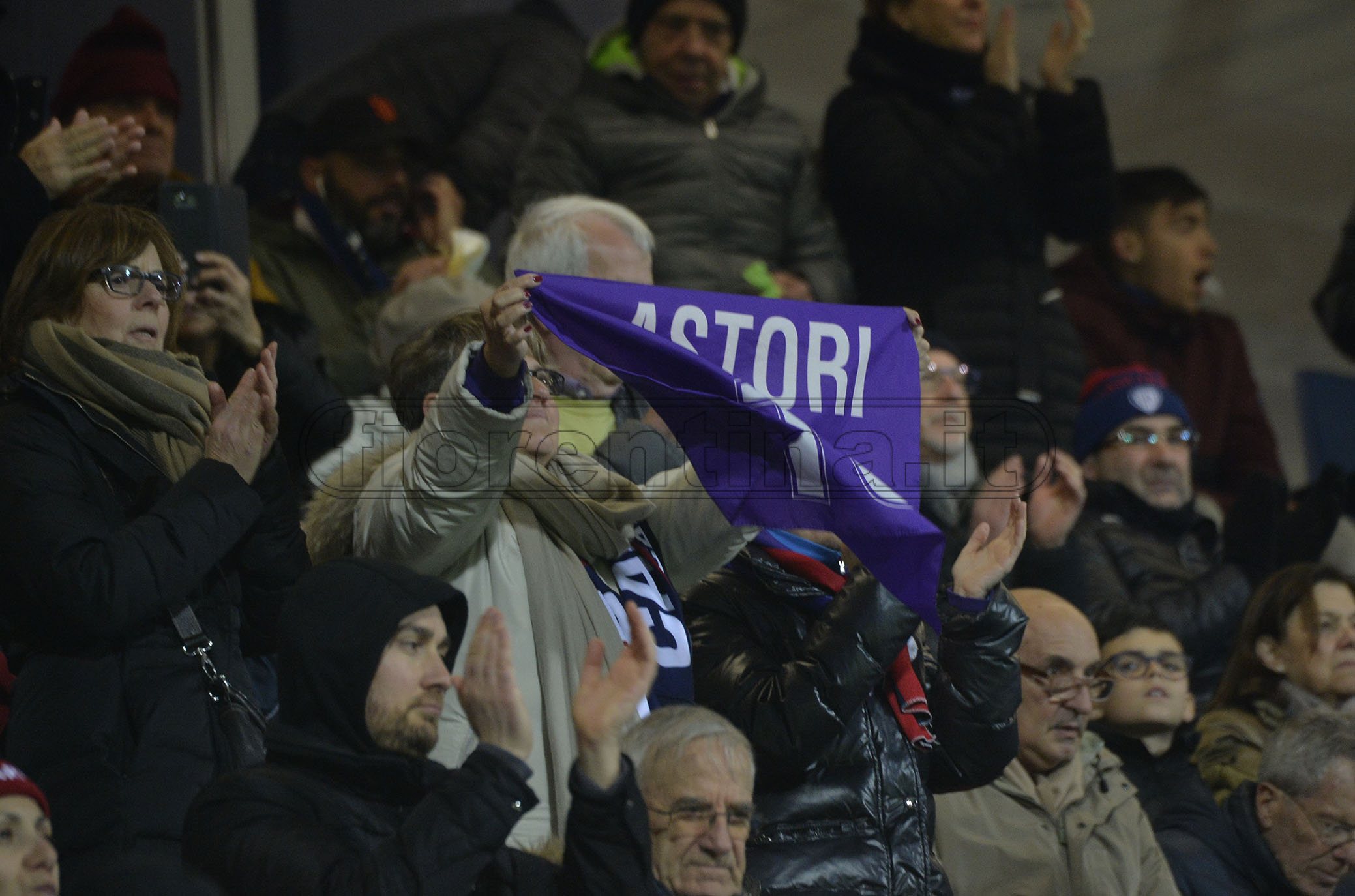 CAGLIARI-FIORENTINA 15-03-2019 IN RICORDO DI DAVIDE ASTORI. GALASSI SILVANO/SILPRESS