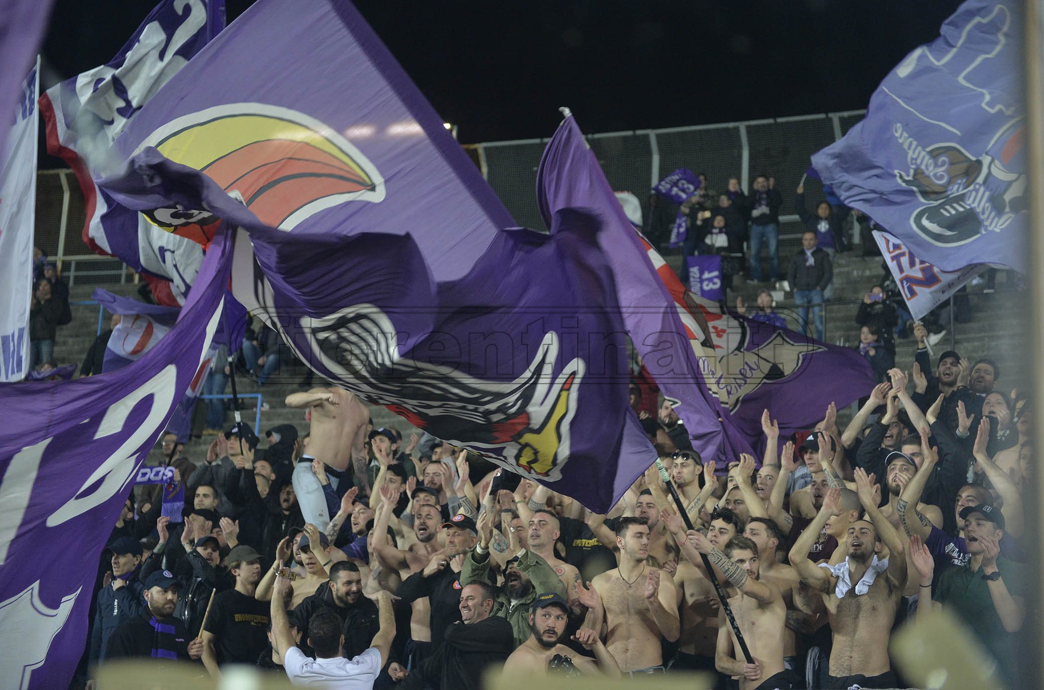 ATALANTA-FIORENTINA 03-03-2019 TIFOSI FIORENTINA. GALASSI SILVANO/SILPRESS