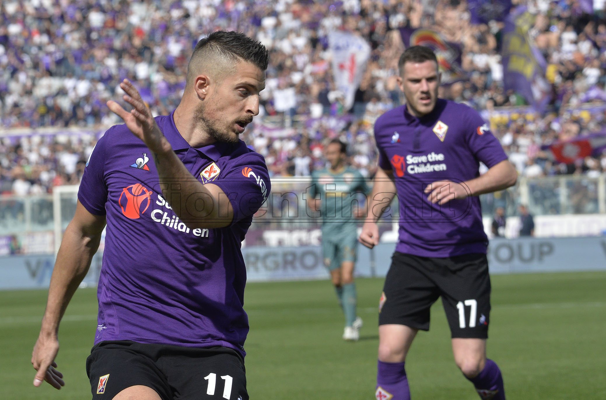 FIORENTINA-TORINO 31-03-2019 KEVIN MIRALLAS. GALASSI SILVANO/SILPRESS