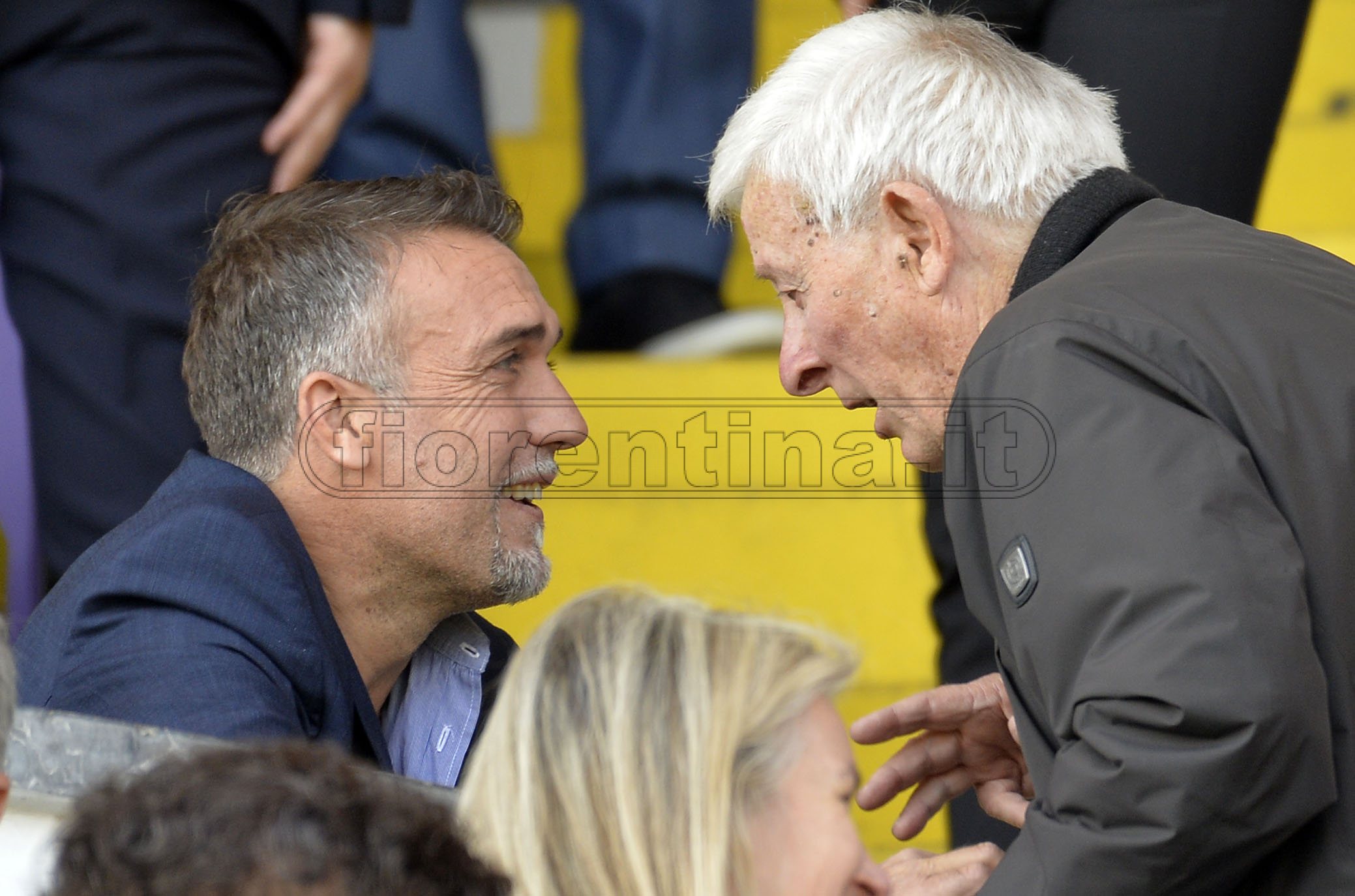 FIORENTINA-TORINO 31-03-2019 ROMANO FOGLI E GABRIEL BATISTUTA. GALASSI SILVANO/SILPRESS
