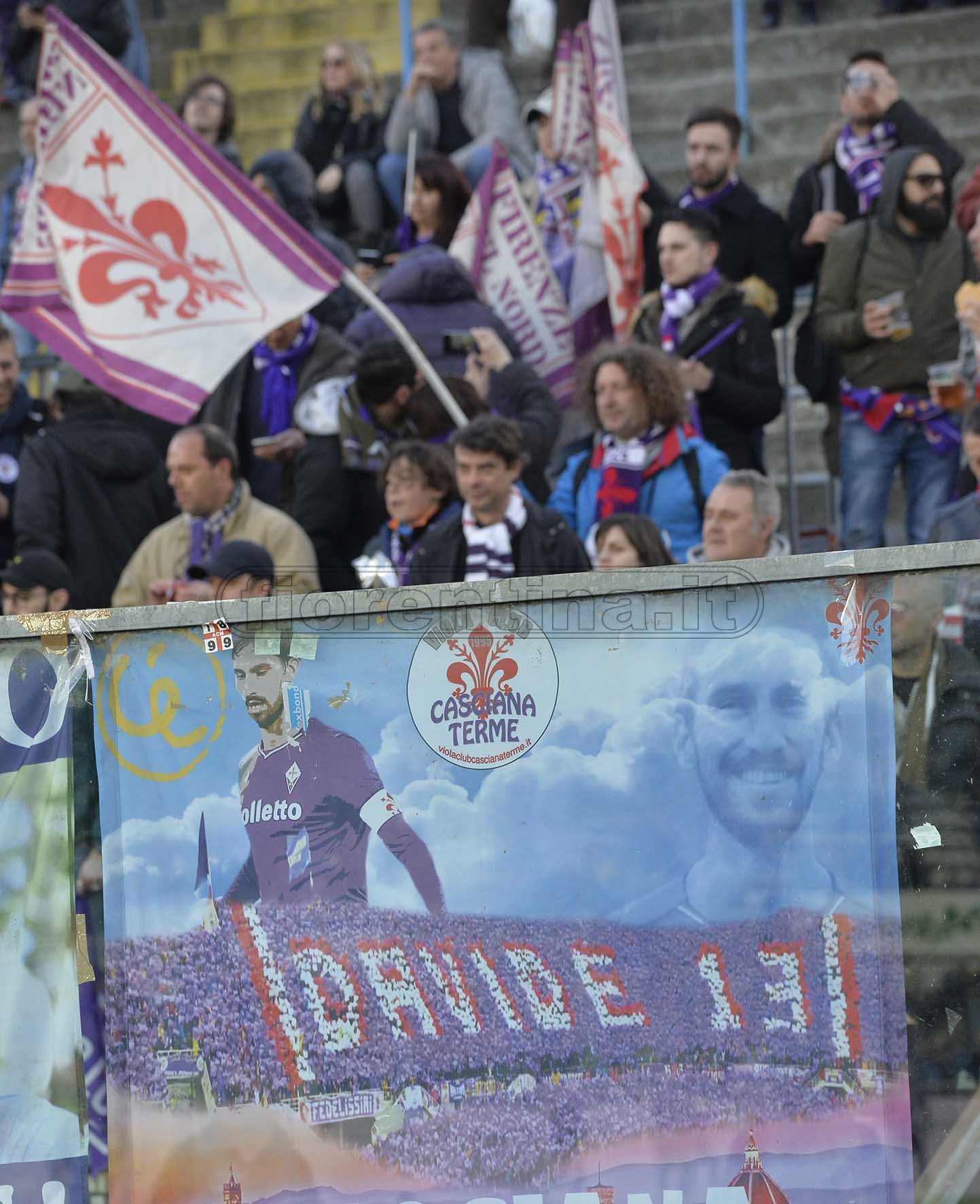 ATALANTA-FIORENTINA 03-03-2019 TIFOSI DELLA FIORENTINA GALASSI SILVANO/SILPRESS