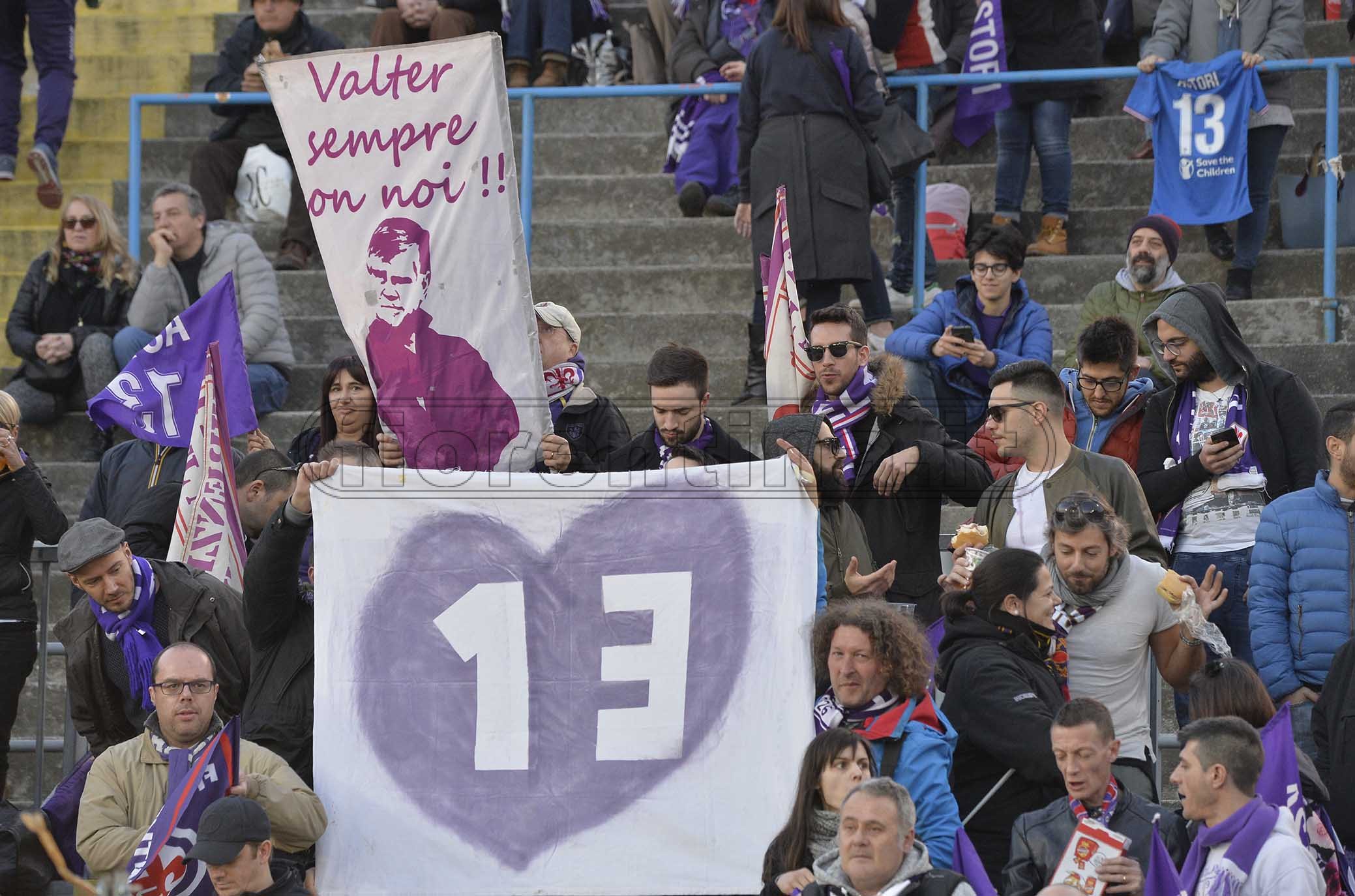 ATALANTA-FIORENTINA 03-03-2019 TIFOSI DELLA FIORENTINA GALASSI SILVANO/SILPRESS