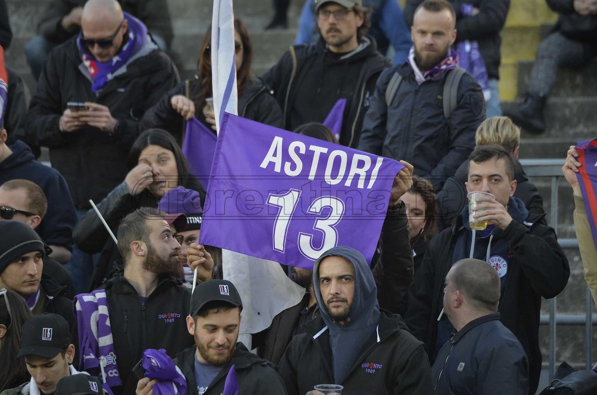 ATALANTA-FIORENTINA 03-03-2019 TIFOSI DELLA FIORENTINA GALASSI SILVANO/SILPRESS
