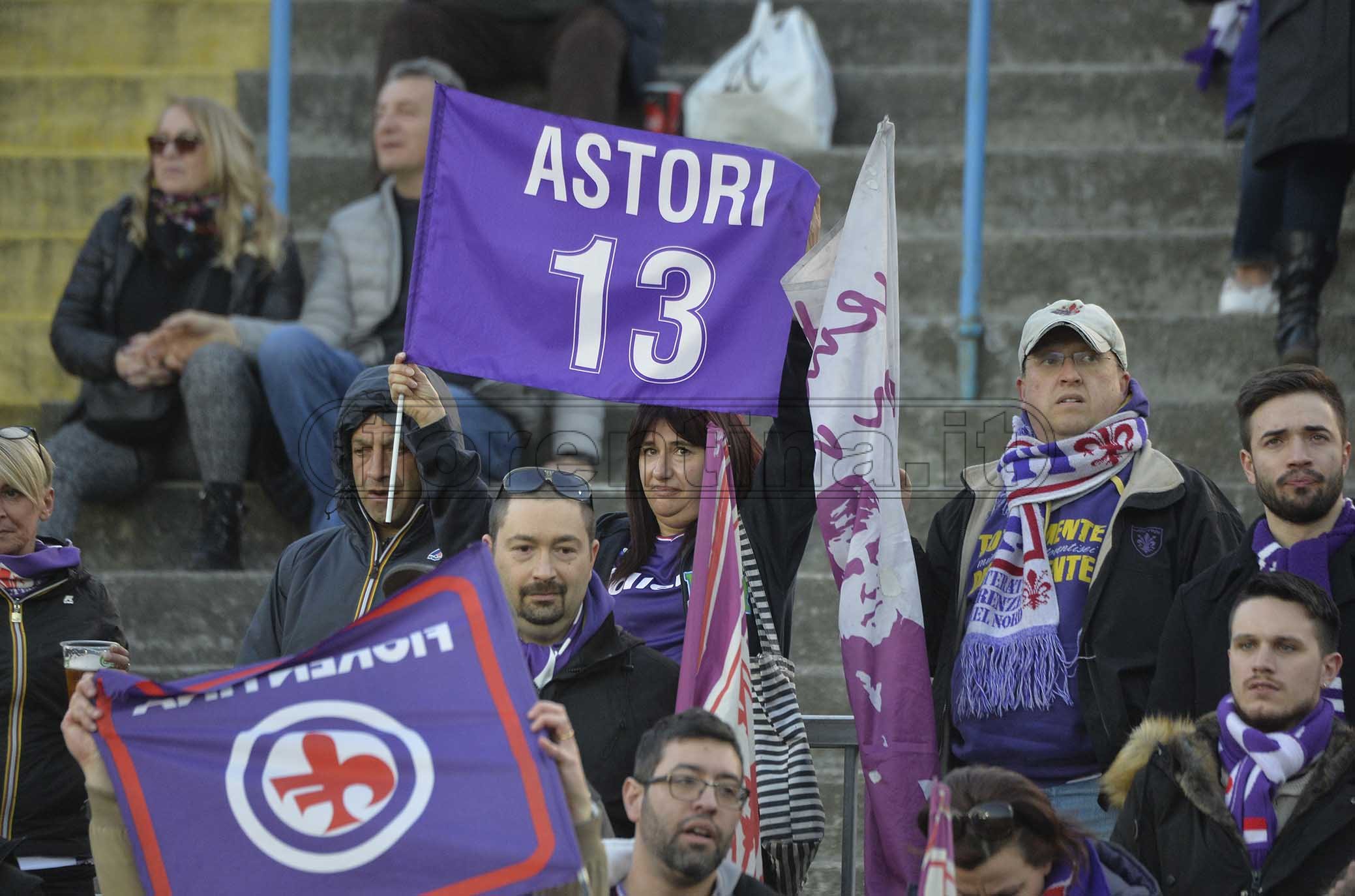 ATALANTA-FIORENTINA 03-03-2019 TIFOSI DELLA FIORENTINA GALASSI SILVANO/SILPRESS