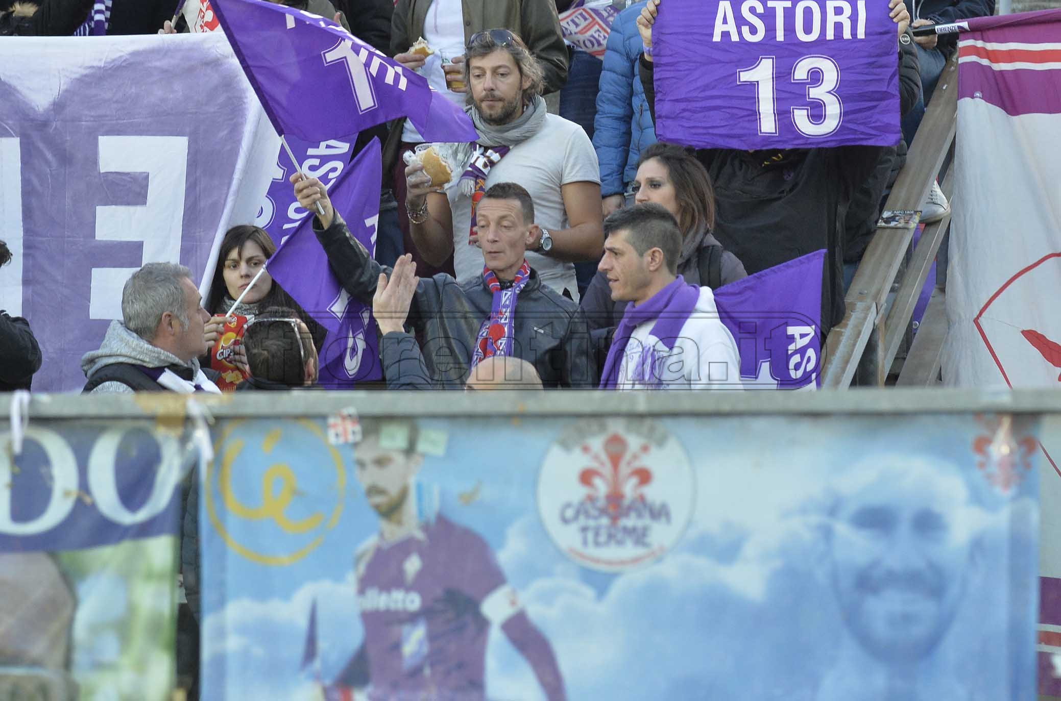 ATALANTA-FIORENTINA 03-03-2019 TIFOSI DELLA FIORENTINA GALASSI SILVANO/SILPRESS