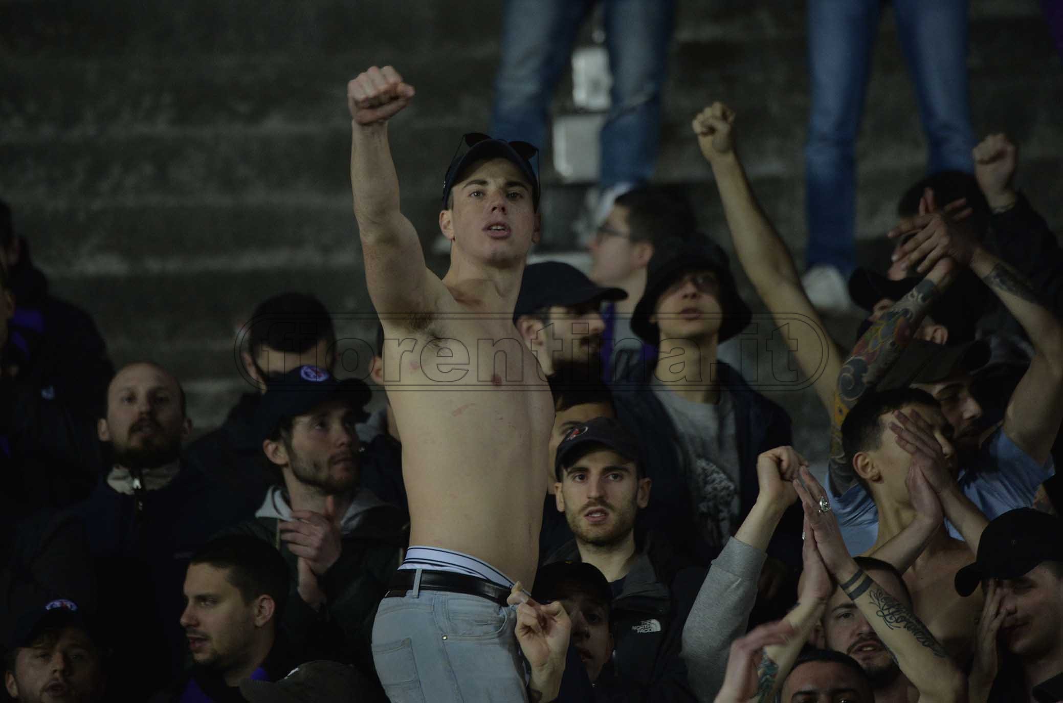 ATALANTA-FIORENTINA 03-03-2019 TIFOSI DELLA FIORENTINA GALASSI SILVANO/SILPRESS