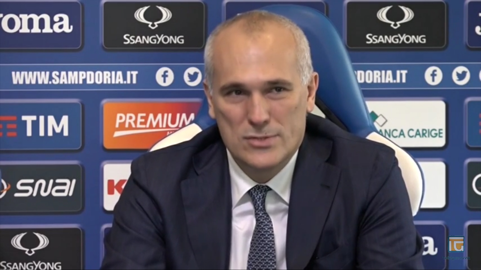Sampdoria, Romei risponde a Gasperini: "Bisogna dare la mano e non una manata"