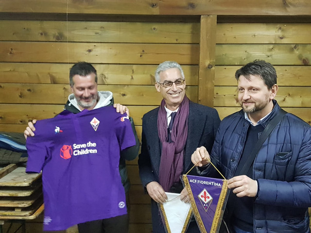 Viola Day, Fiorentina in visita alla società affiliata Arno Castiglioni Laterina