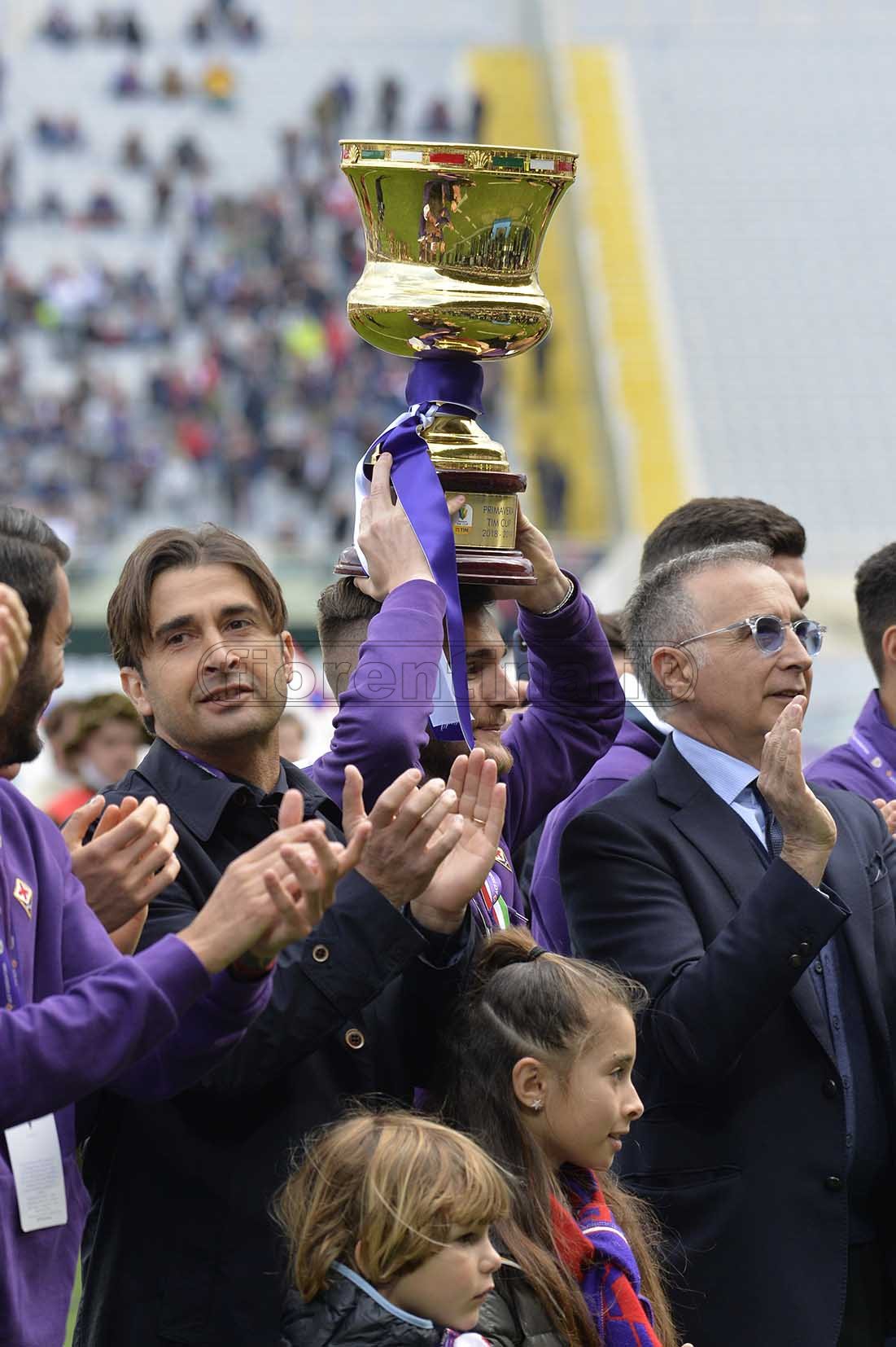 FIORENTINA PRIMAVERA 14-04-2019. LA PRIMAVERA AL FRANCHI CON LA COPPA ITALIA. GALASSI SILVANO/SILPRESS