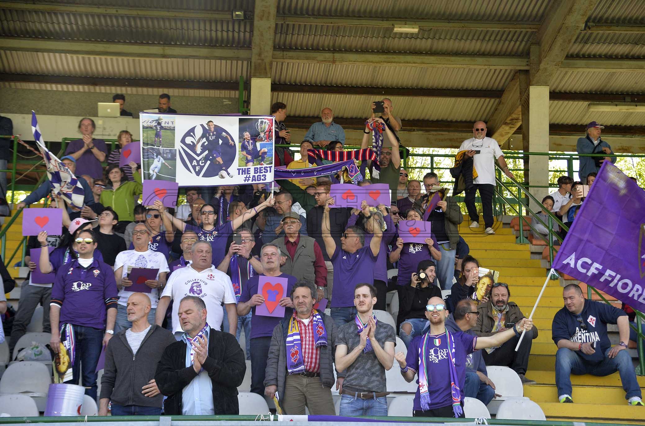 FIORENTINA WOMEN'S-ROMA 20-04-2019 TIFOSI FIORENTINA. GALASSI SILVANO/SILPRESS