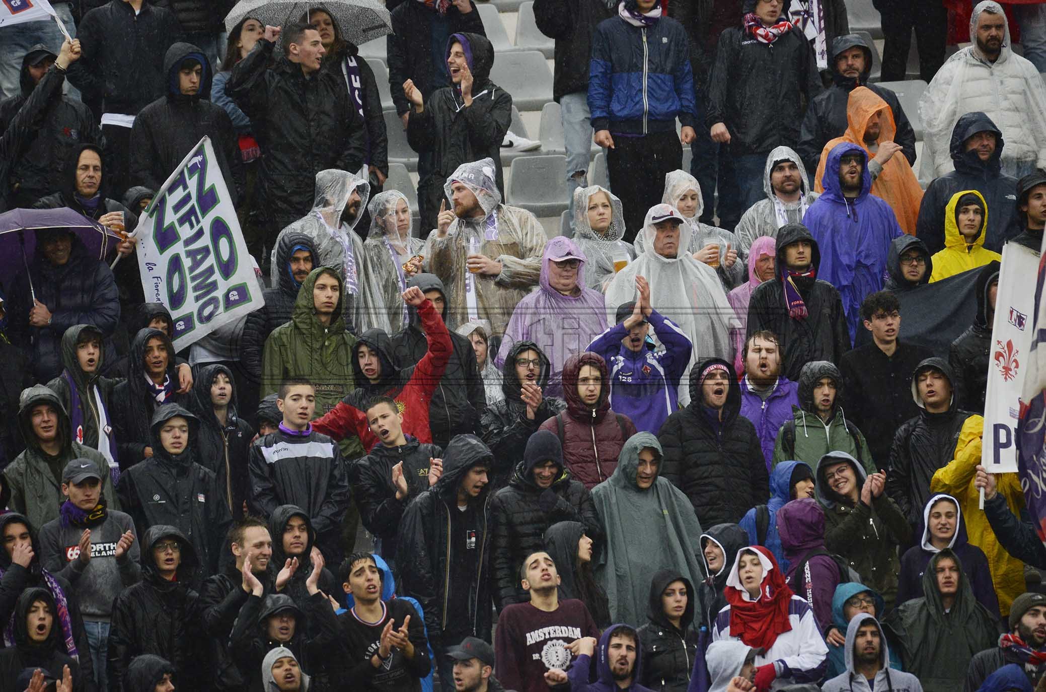 FIORENTINA PRIMAVERA 14-04-2019. TIFOSI DELLA FIORENTINA. GALASSI SILVANO/SILPRESS