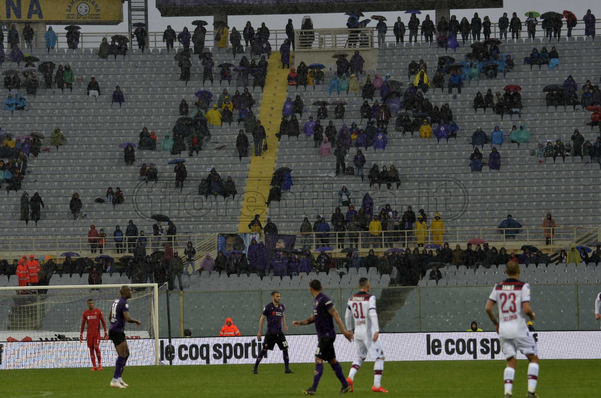 FIORENTINA PRIMAVERA 14-04-2019. TIFOSI DELLA FIORENTINA. GALASSI SILVANO/SILPRESS