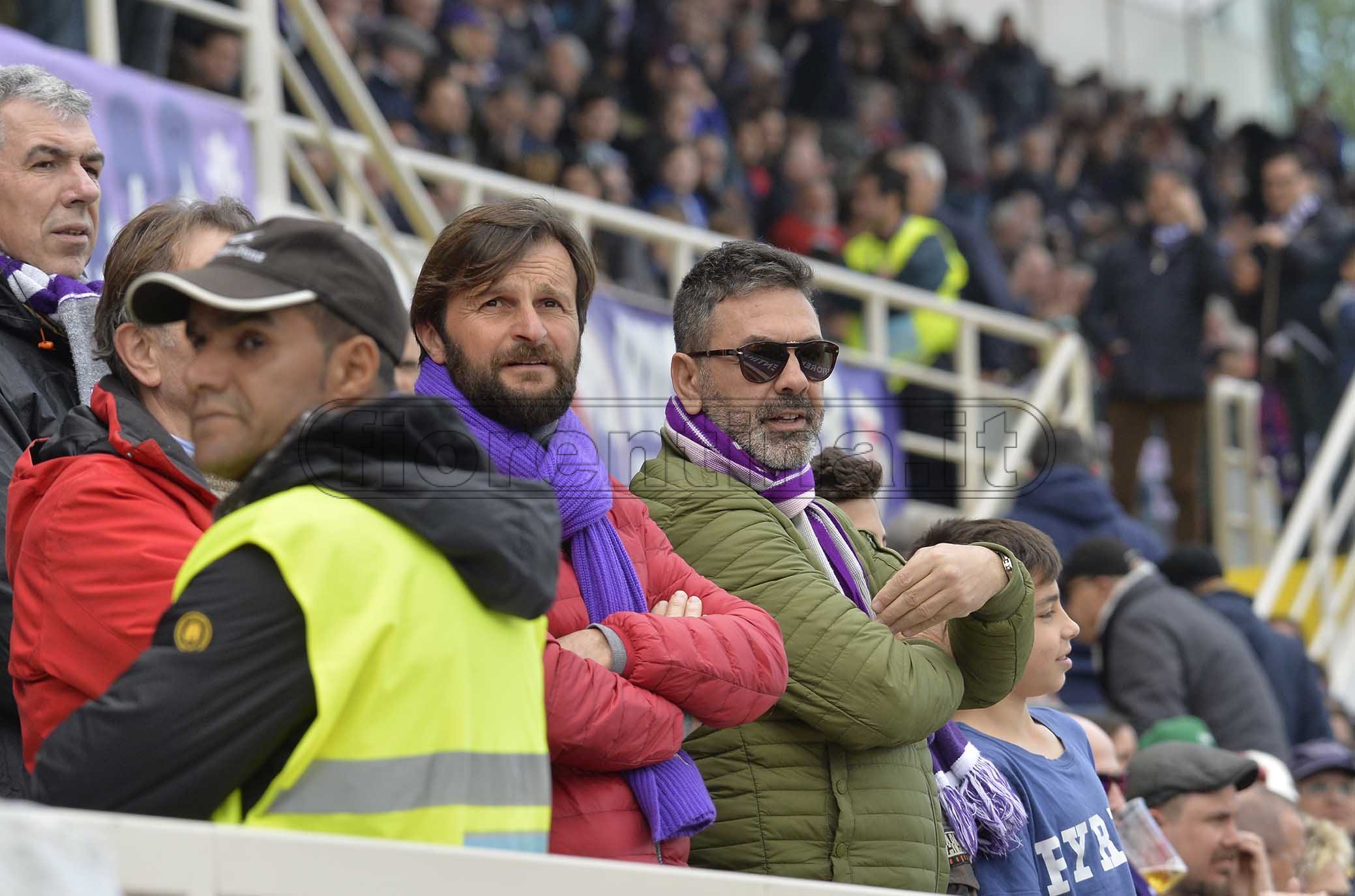 FIORENTINA PRIMAVERA 14-04-2019. TIFOSI DELLA FIORENTINA. GALASSI SILVANO/SILPRESS