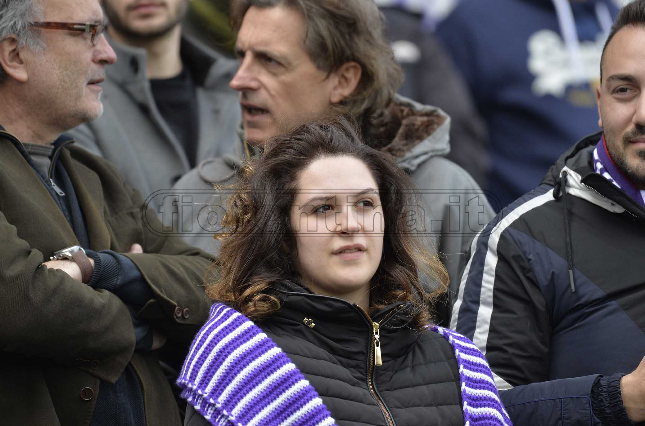 FIORENTINA PRIMAVERA 14-04-2019. TIFOSI DELLA FIORENTINA. GALASSI SILVANO/SILPRESS