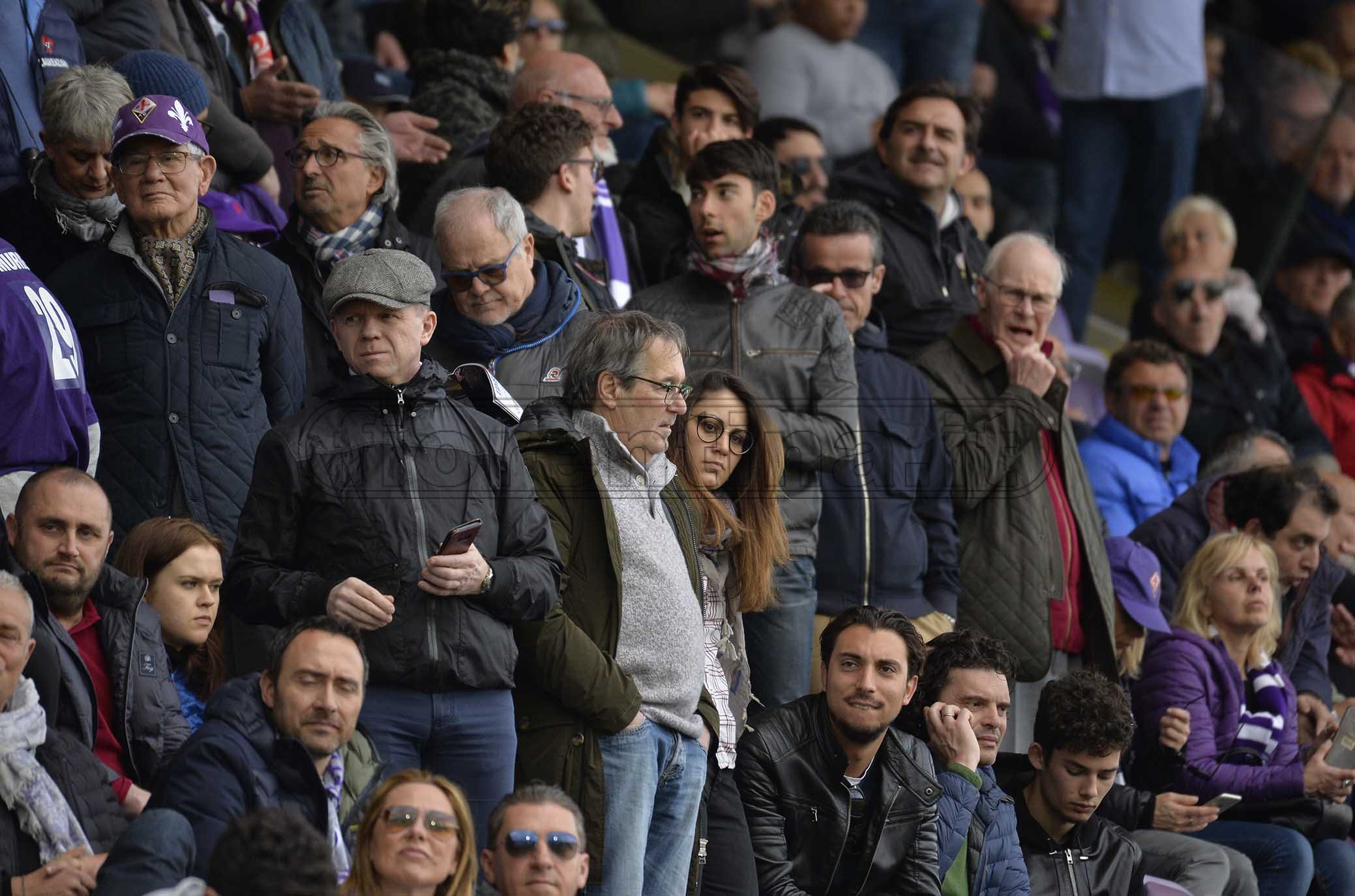 FIORENTINA PRIMAVERA 14-04-2019. TIFOSI DELLA FIORENTINA. GALASSI SILVANO/SILPRESS