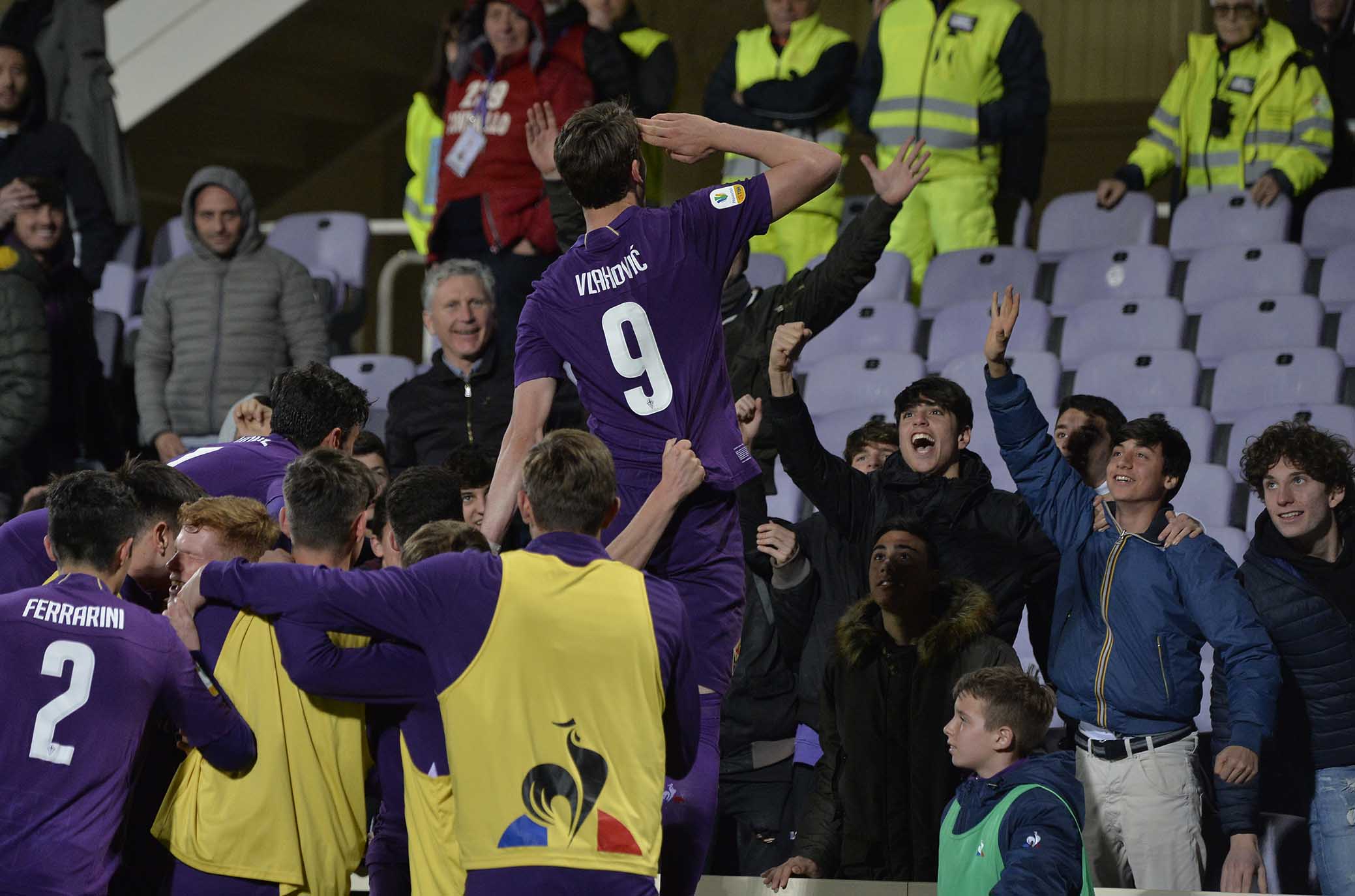 Coppa Italia Primavera, le immagini di Fiorentina-Torino nel Fotoalbum di VI.IT