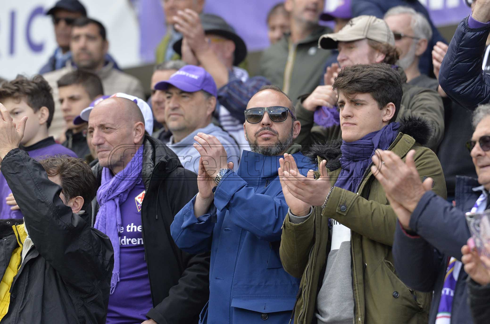 FIORENTINA PRIMAVERA 14-04-2019. TIFOSI DELLA FIORENTINA. GALASSI SILVANO/SILPRESS