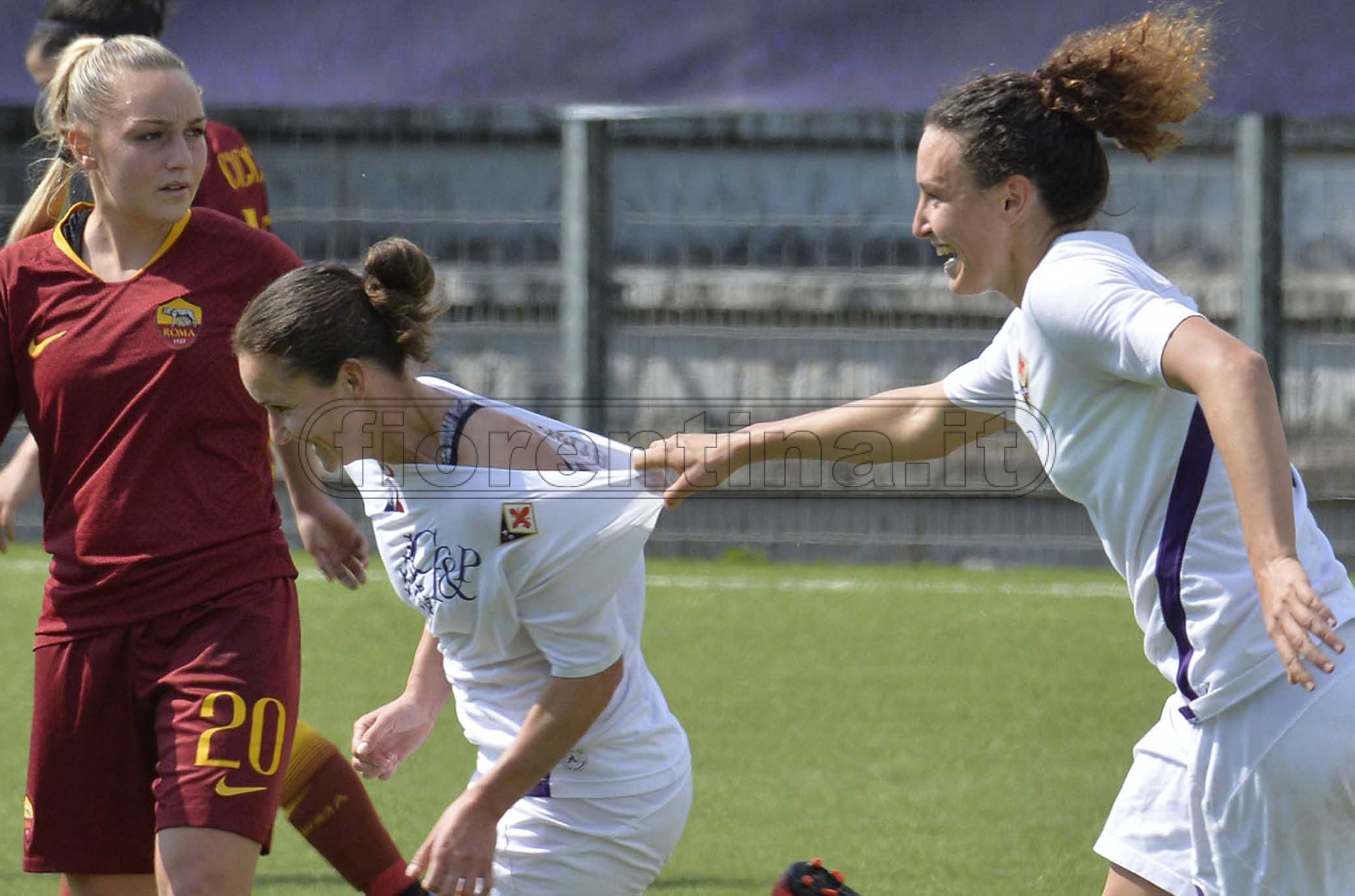 FIORENTINA WOMEN'S-ROMA 17-04-2019. ESULTANZA DI TATIANA BONETTI. GALASSI SILVANO/SILPRESS