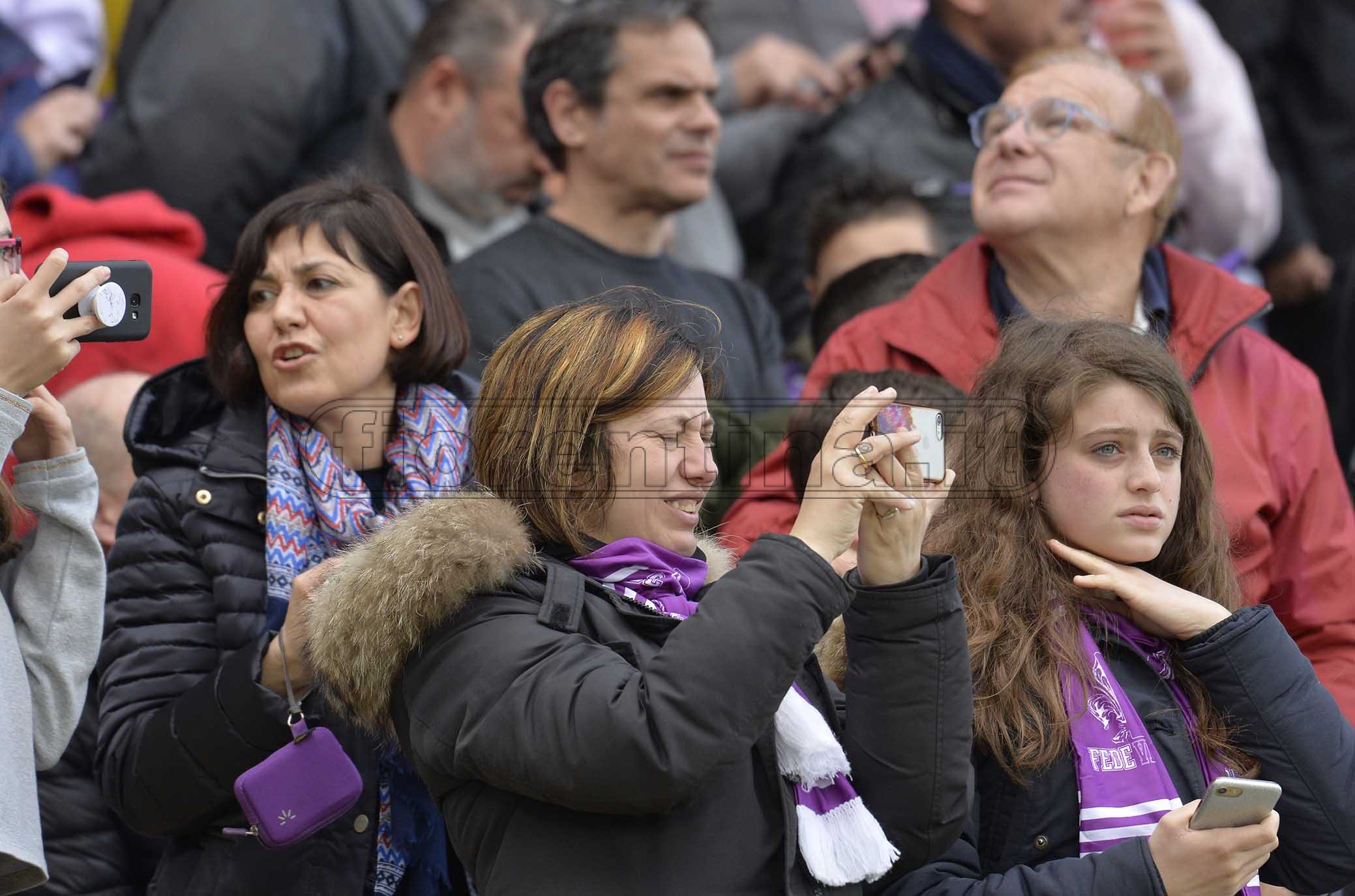 FIORENTINA PRIMAVERA 14-04-2019. TIFOSI DELLA FIORENTINA. GALASSI SILVANO/SILPRESS