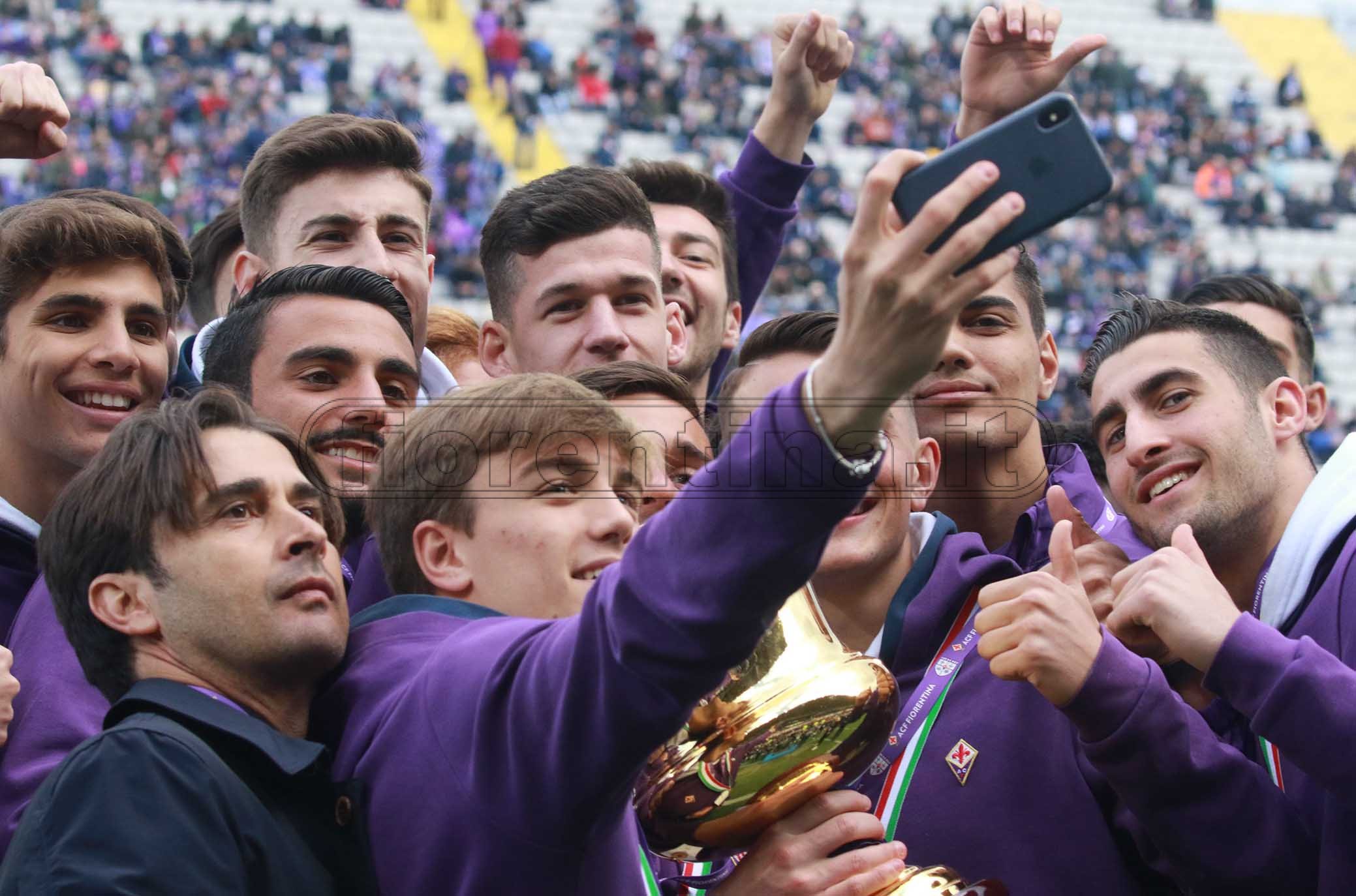 FIORENTINA PRIMAVERA 14-04-2019. LA PRIMAVERA AL FRANCHI CON LA COPPA ITALIA. GALASSI SILVANO/SILPRESS