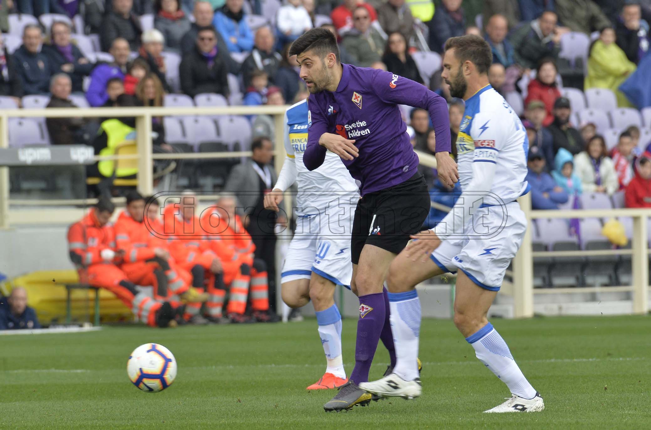 FIORENTINA-FROSINONE 07-04-2019 MARCO BENASSI. GALASSI SILVANO/SILPRESS