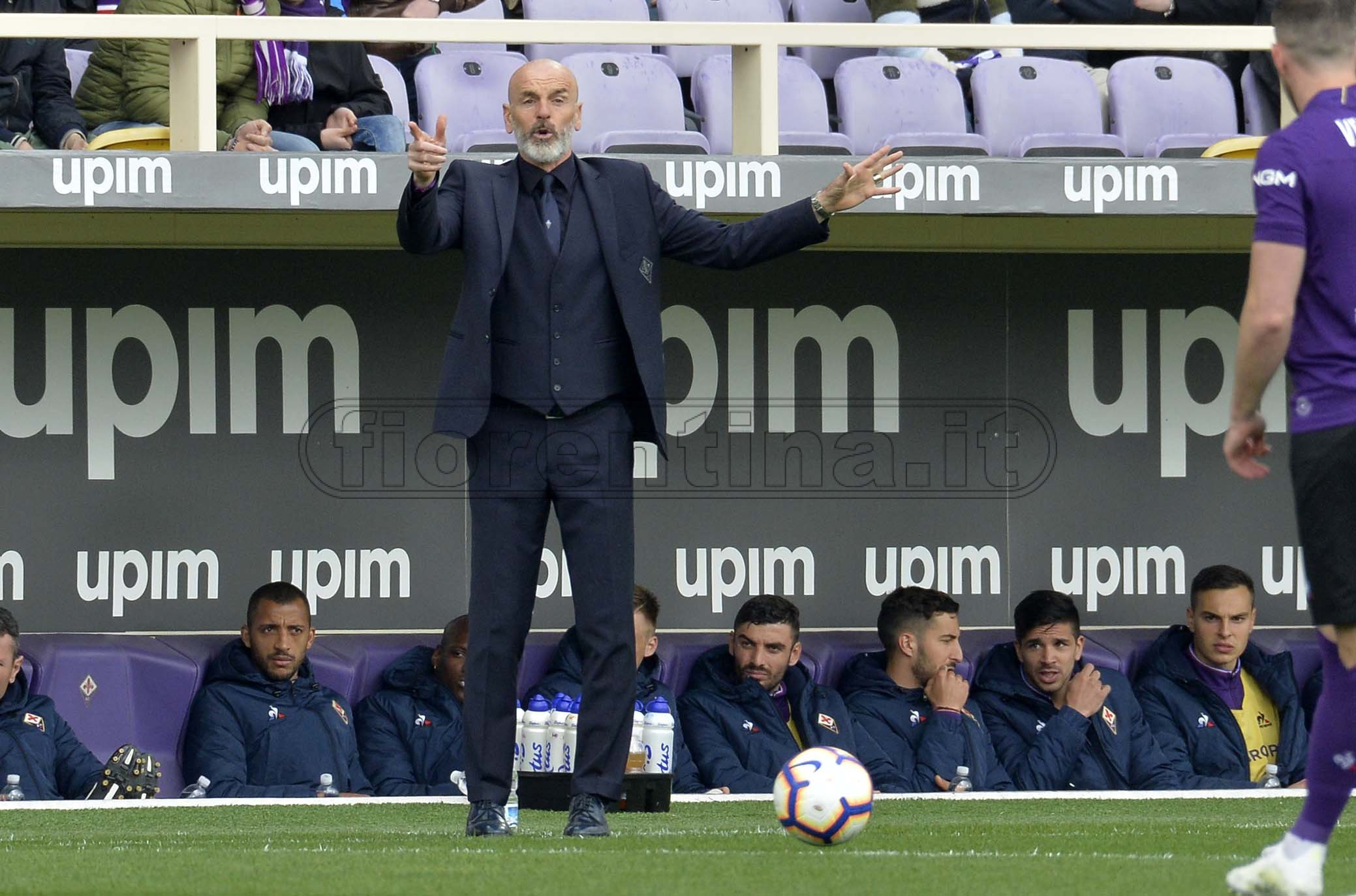 FIORENTINA-FROSINONE 07-04-2019 STEFANO PIOLI. GALASSI SILVANO/SILPRESS