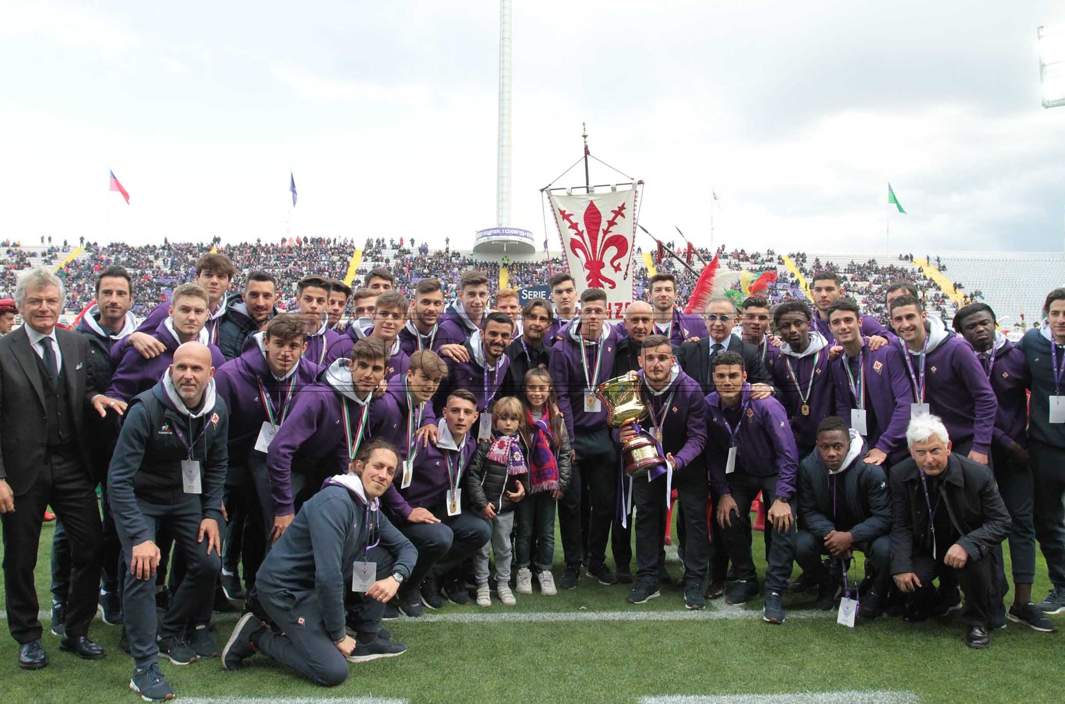FIORENTINA PRIMAVERA 14-04-2019. LA PRIMAVERA AL FRANCHI CON LA COPPA ITALIA. GALASSI SILVANO/SILPRESS