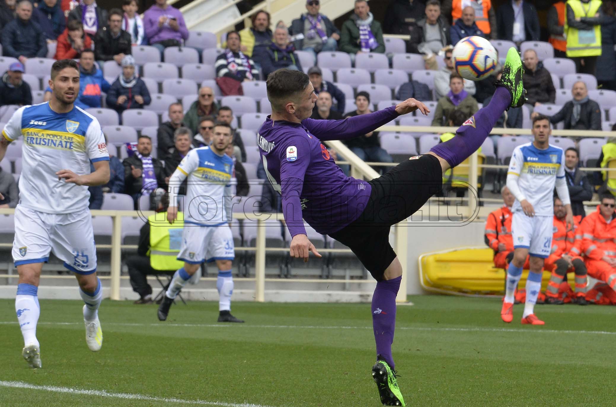 FIORENTINA-FROSINONE 07-04-2019 NIKOLA MILENKOVIC. GALASSI SILVANO/SILPRESS