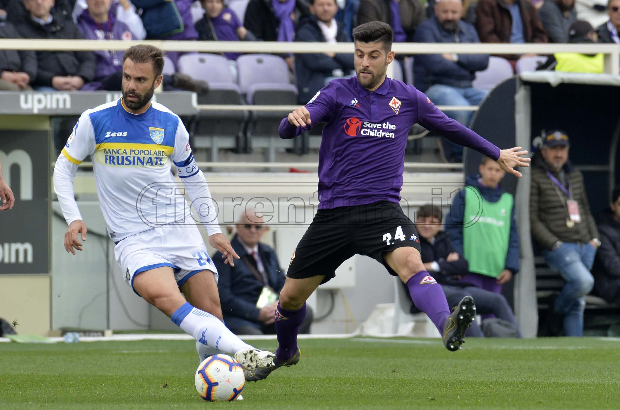 FIORENTINA-FROSINONE 07-04-2019 MARCO BENASSI. GALASSI SILVANO/SILPRESS