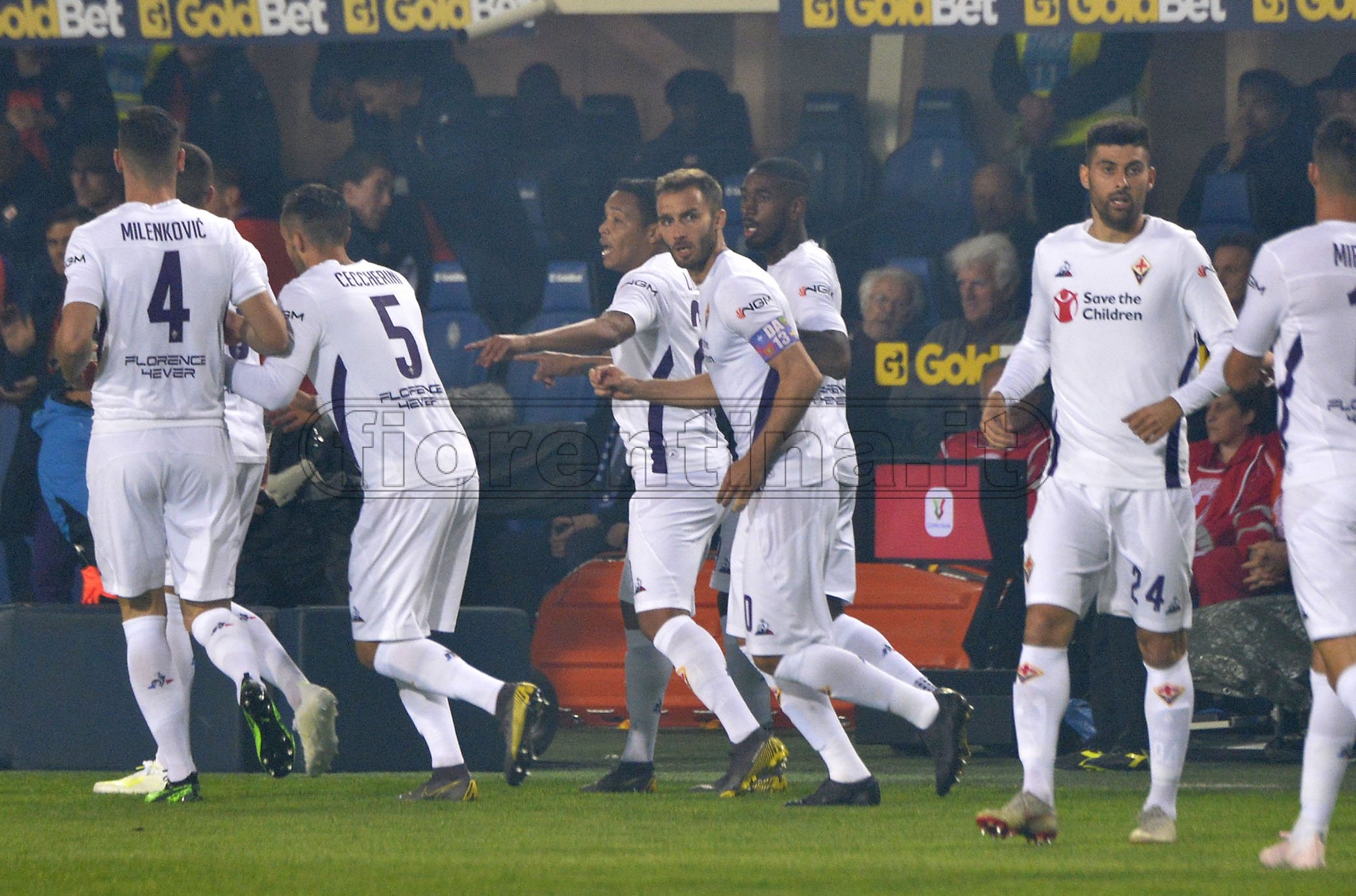ATALANTA-FIORENTINA 25-04-2019 ESULTANZA DI LUIS MURIEL. GALASSI SILVANO/SILPRESS