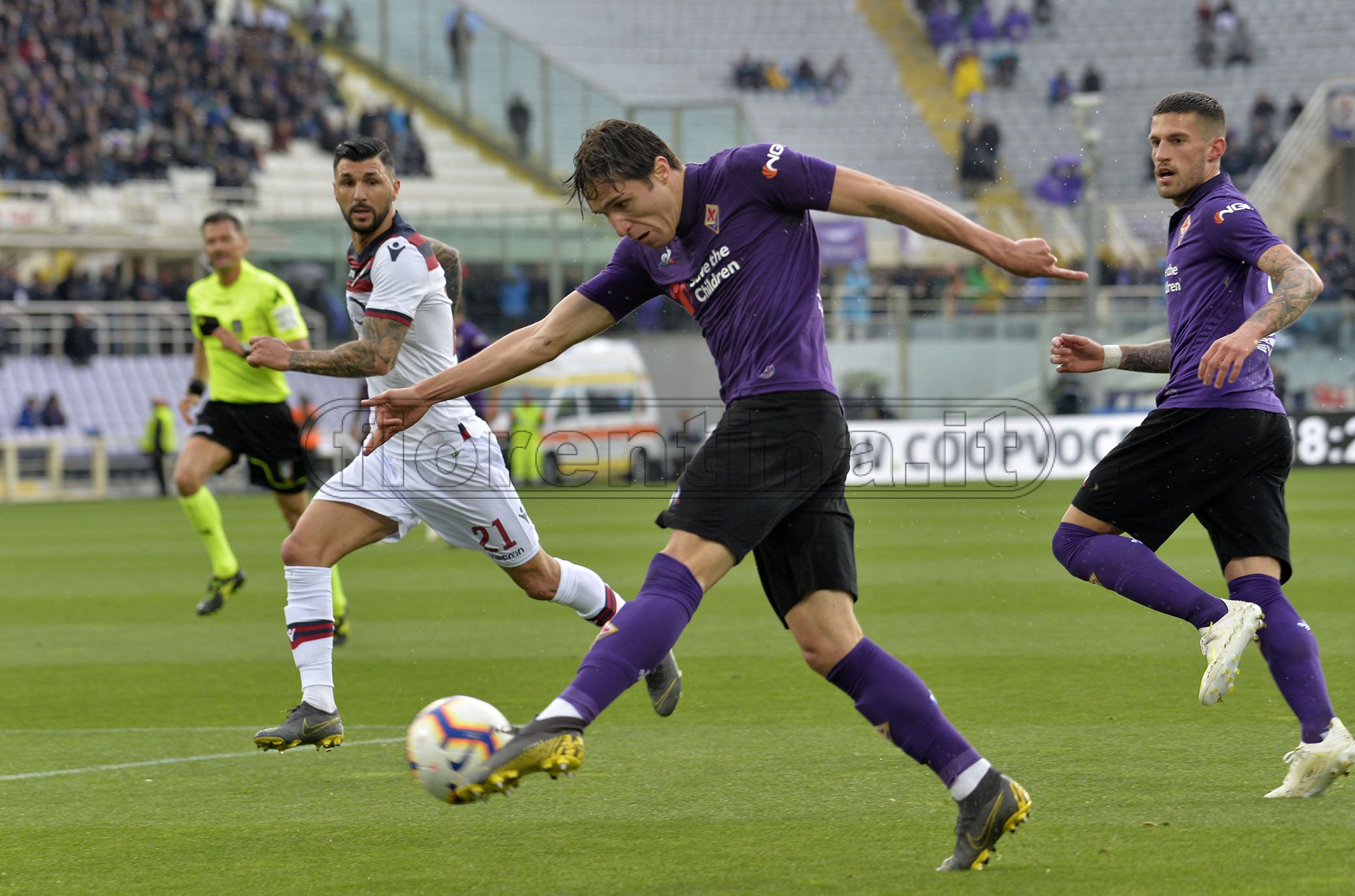 Un palo e... 16 pareggi. Fiorentina, generosità e disordine