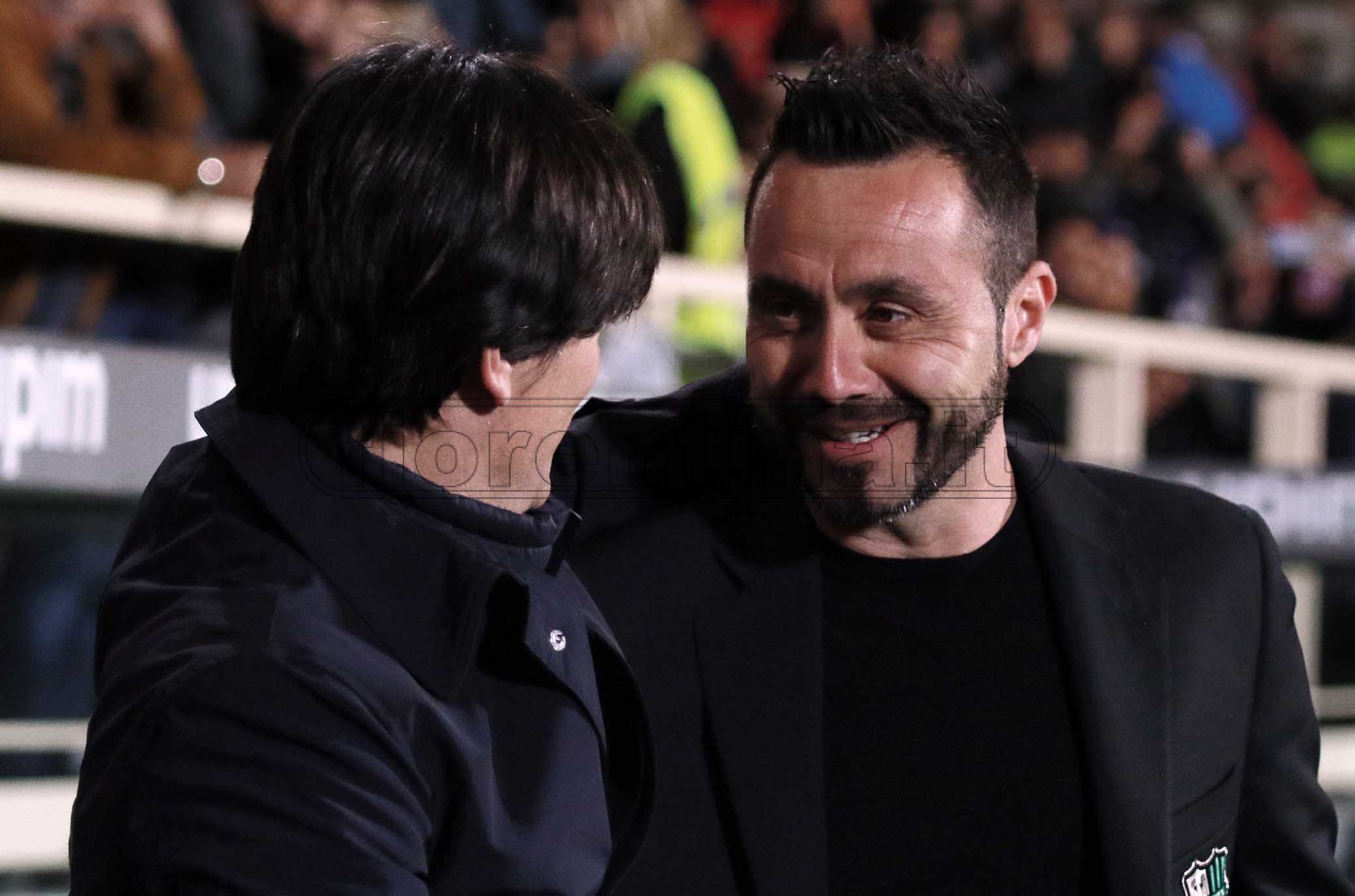 Montella vs Sassuolo e De Zerbi: i precedenti incrociati. Storico positivo per il viola