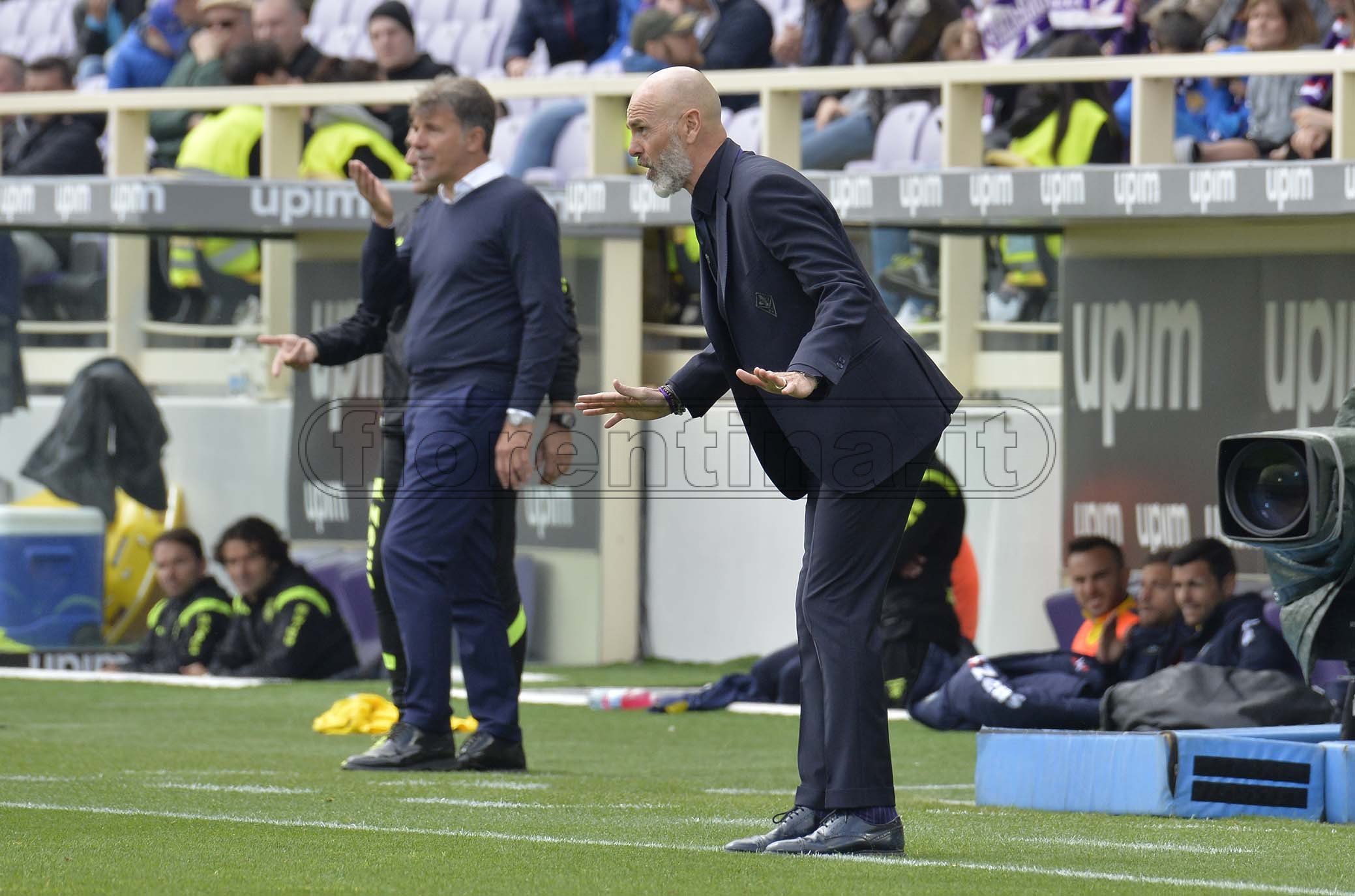 FIORENTINA-FROSINONE 07-04-2019 STEFANO PIOLI. GALASSI SILVANO/SILPRESS