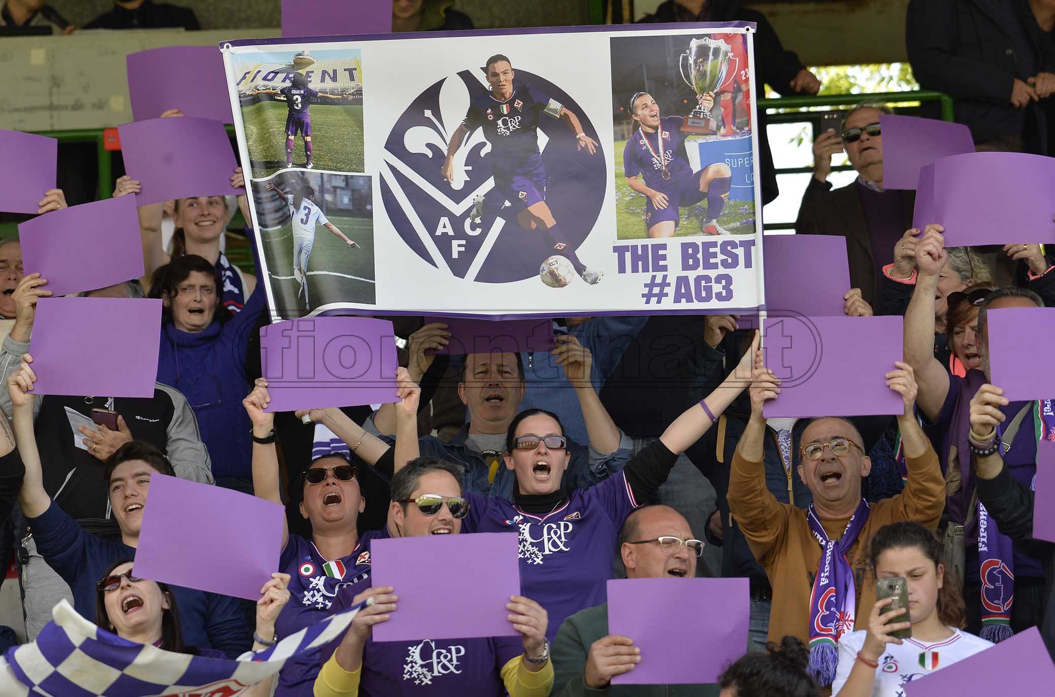 FIORENTINA WOMEN'S-ROMA 17-04-2019. TIFOSI E TIFOSE. GALASSI SILVANO/SILPRESS